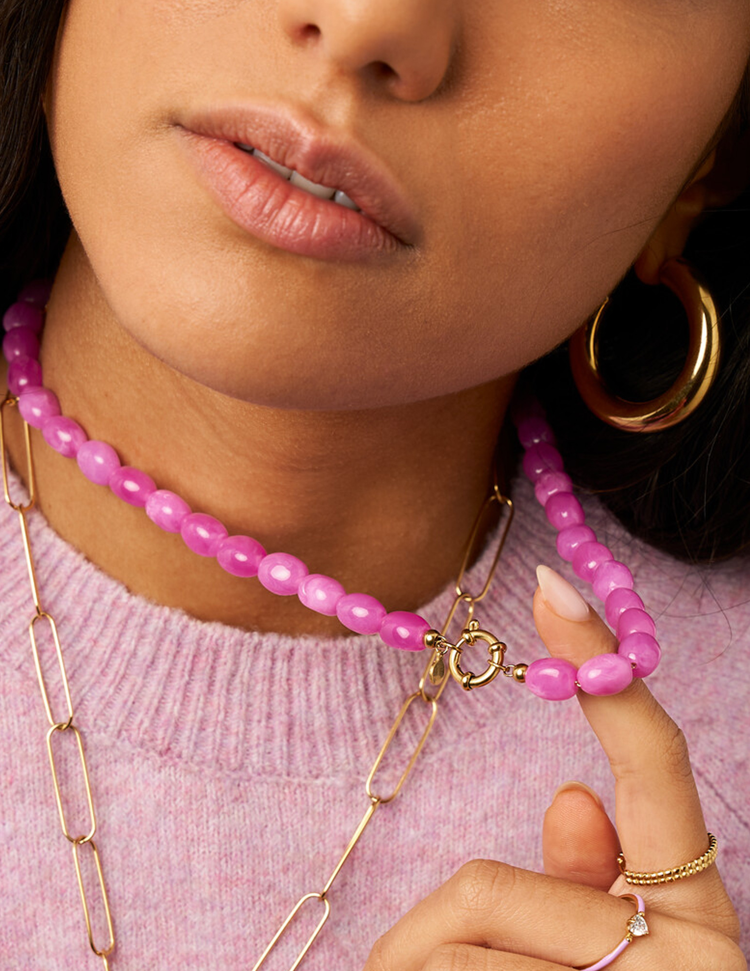 My Jewellery Kralenketting MJ15823 Rose