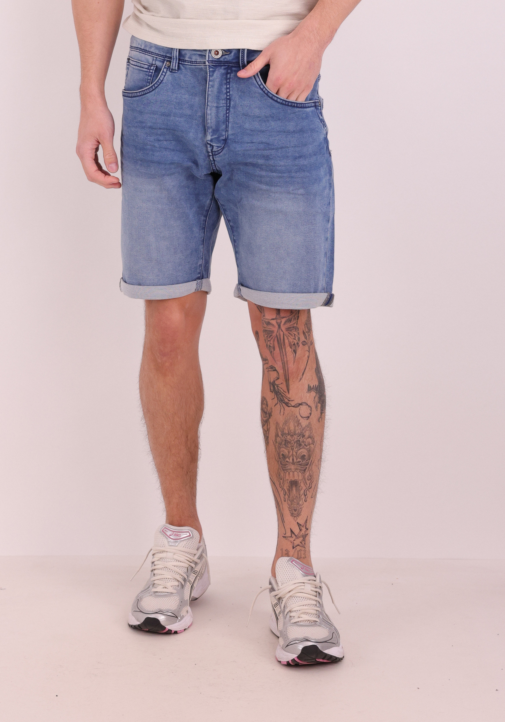Petrol Denim short M-ROS-SHO001 Kobalt