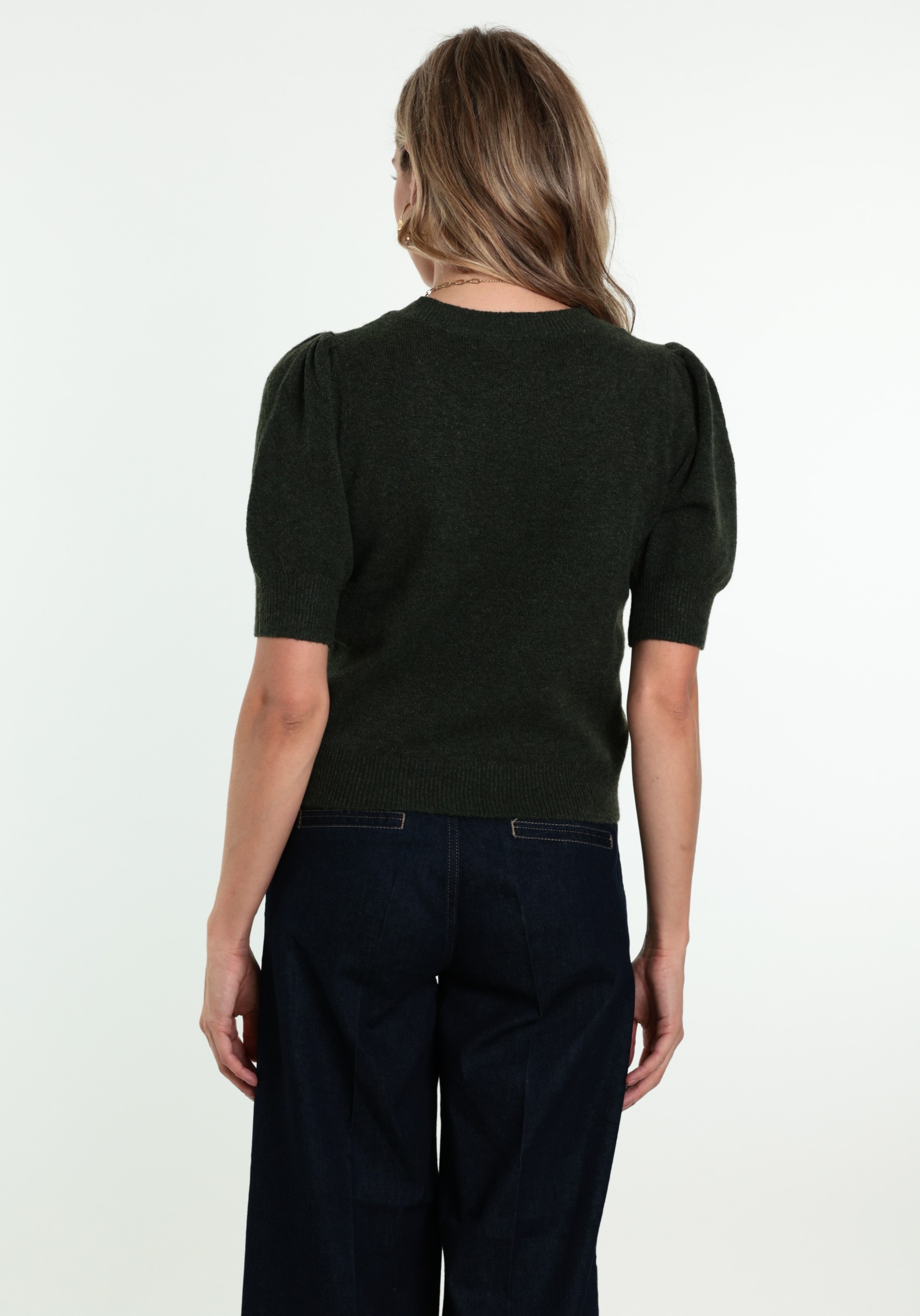 ONLY Trui Rica 15318551 Donker groen