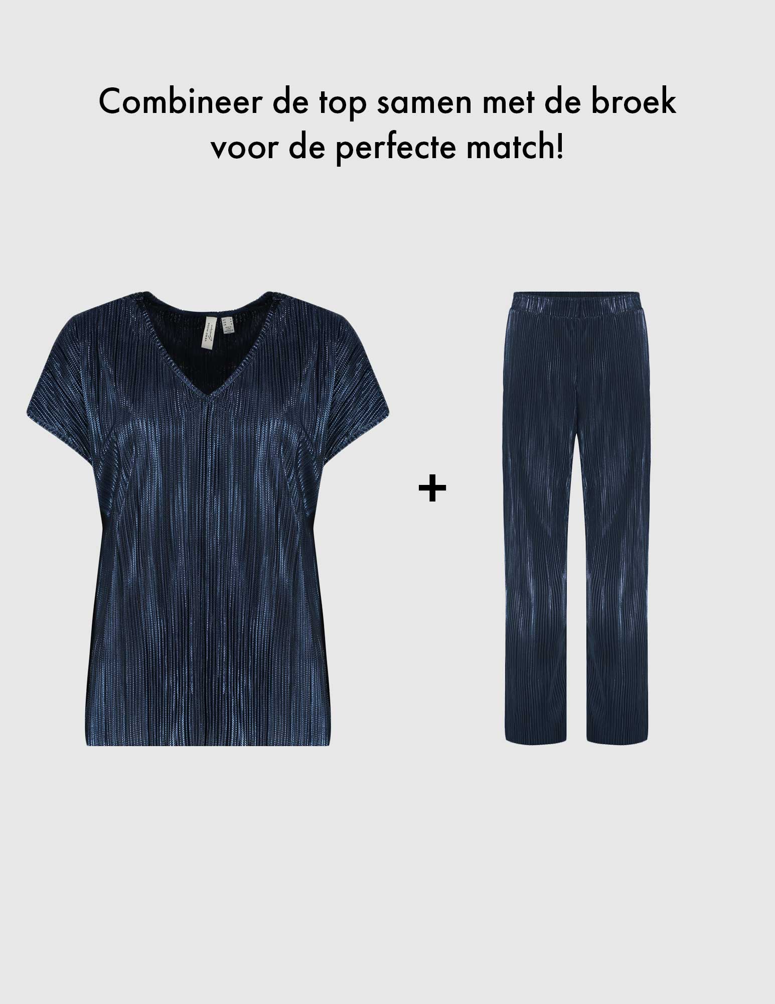 Vero moda Broek Duvi 10329787 Blauw