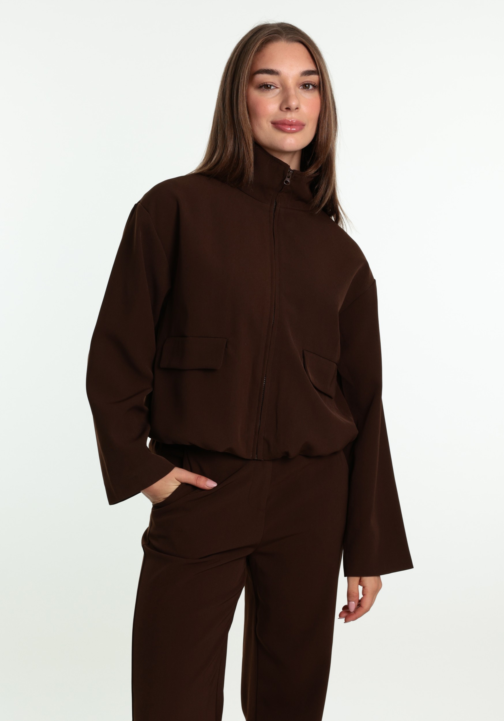 Ydence Tussenjas Davis FS2646 Donker bruin