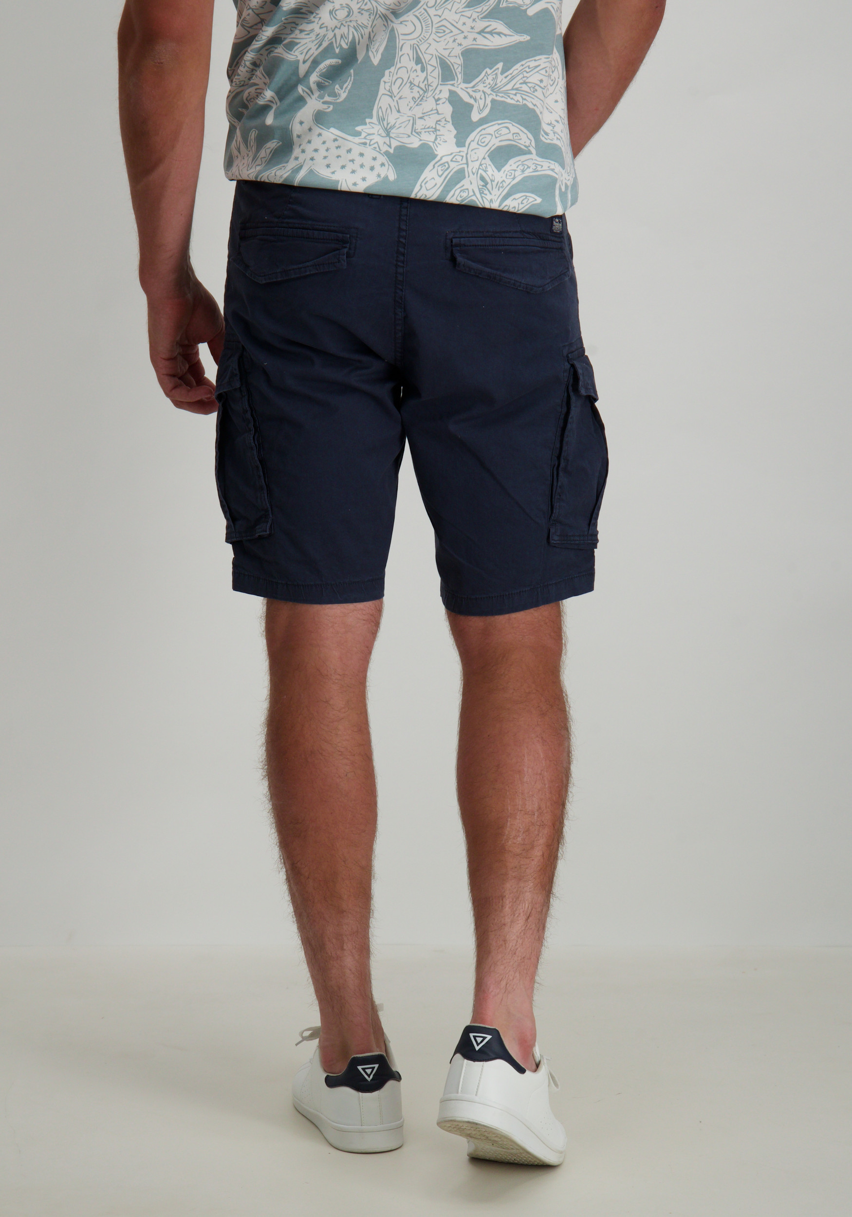 Petrol Korte broek cargo M-1040-SHO536 Blauw