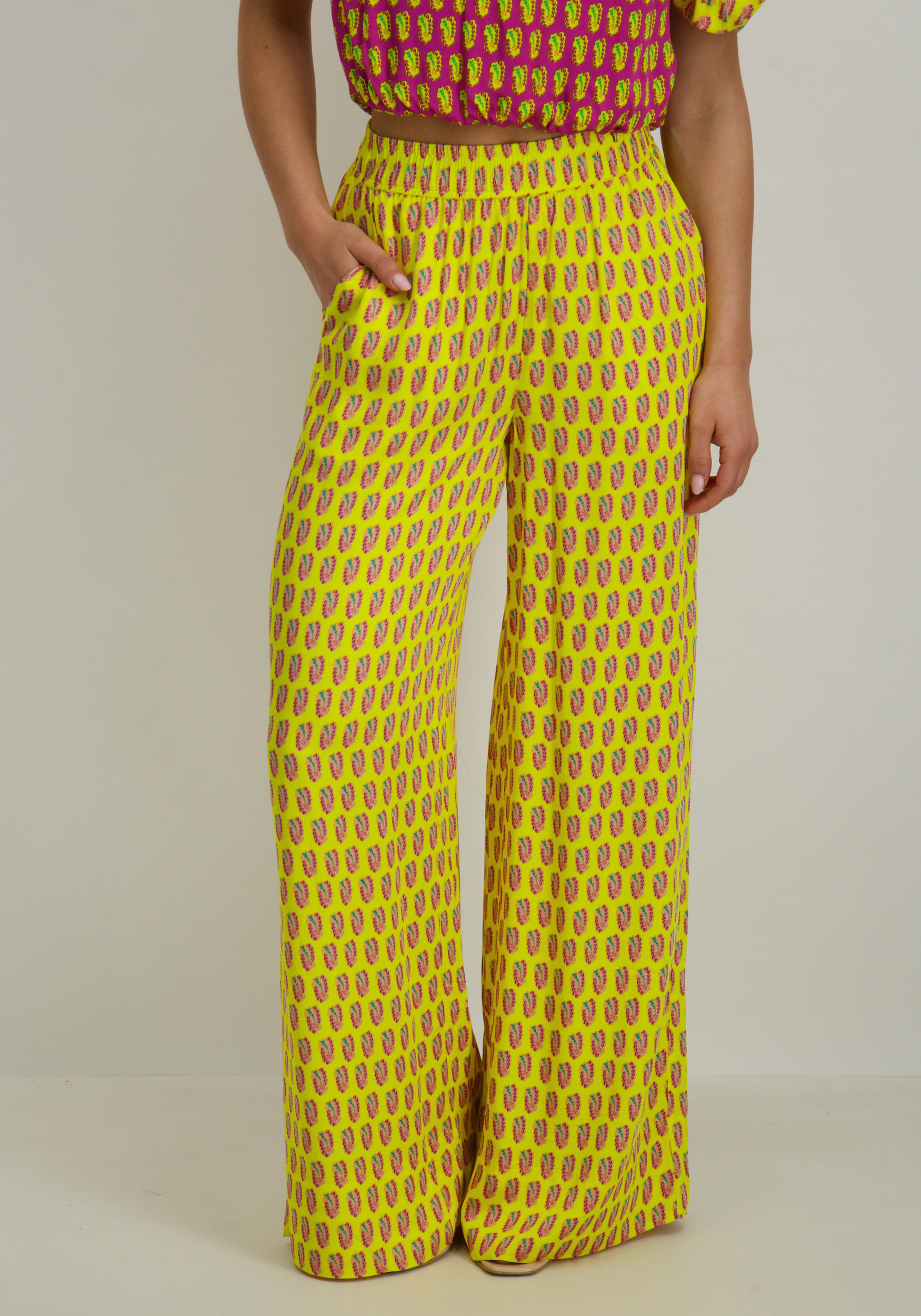 Harper & Yve Broek Alexis HS25J101 Geel