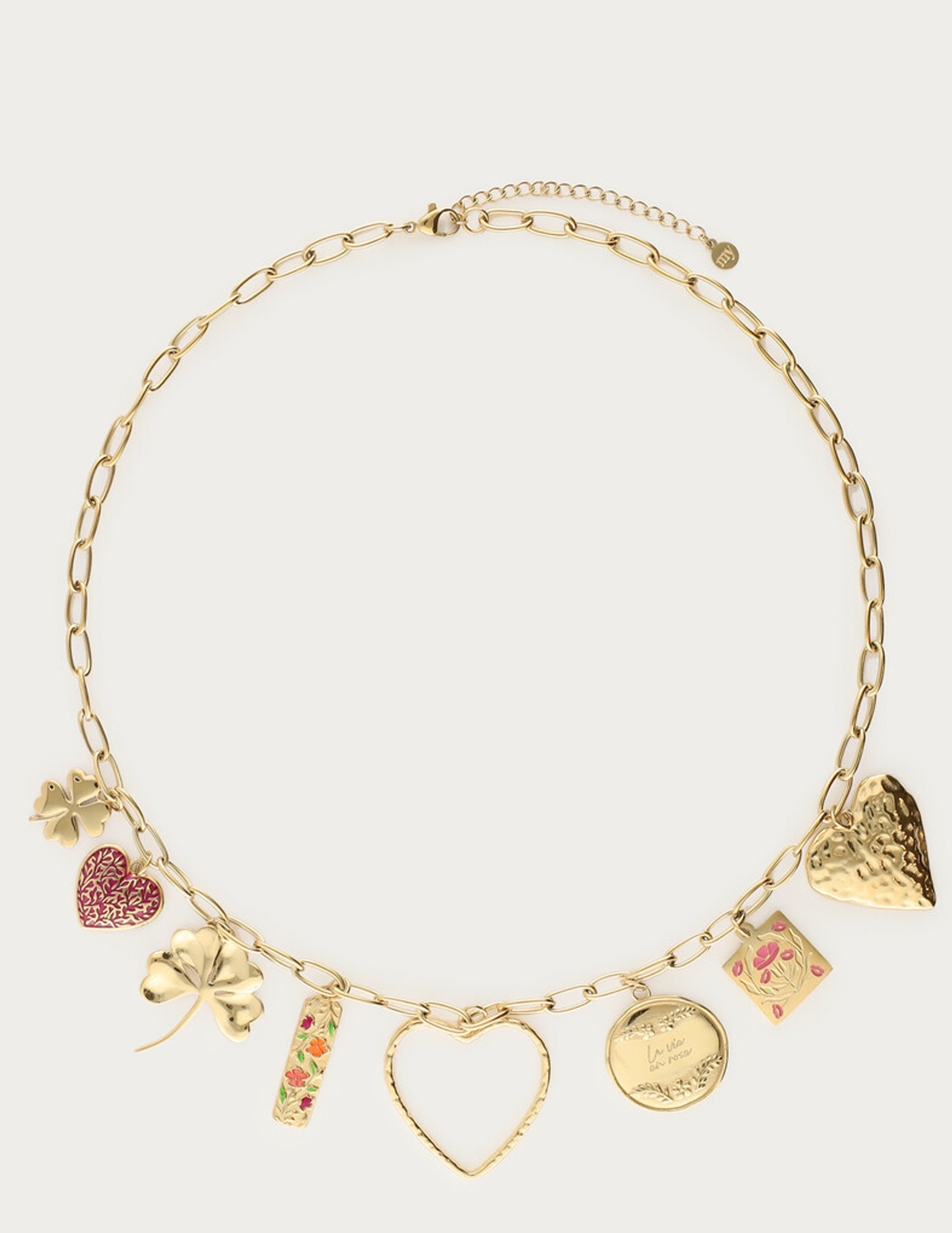 My Jewellery Botanical statement bedel ketting MJ13754 Goud