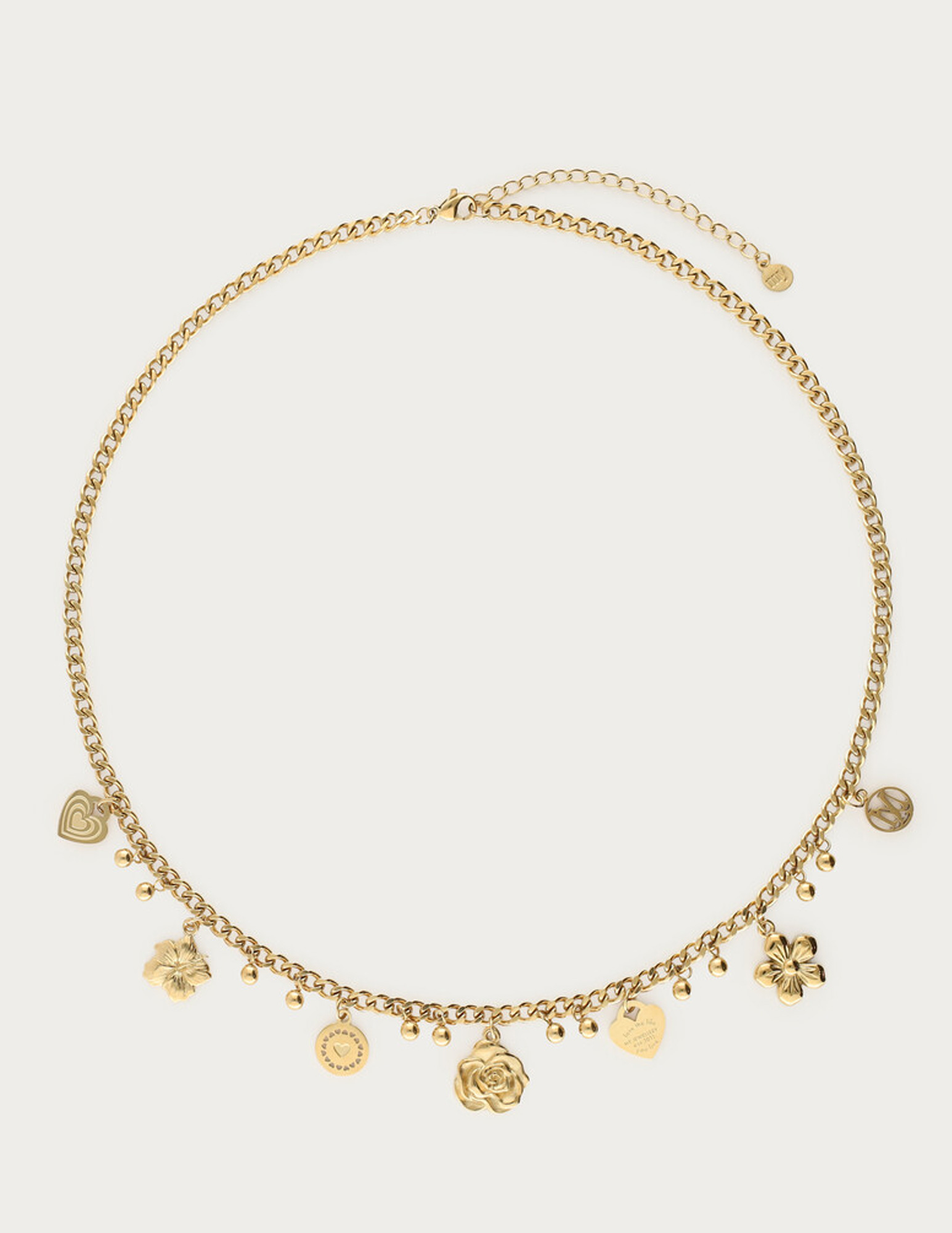 My Jewellery Botanical ketting met candy bloemen MJ13755 Goud