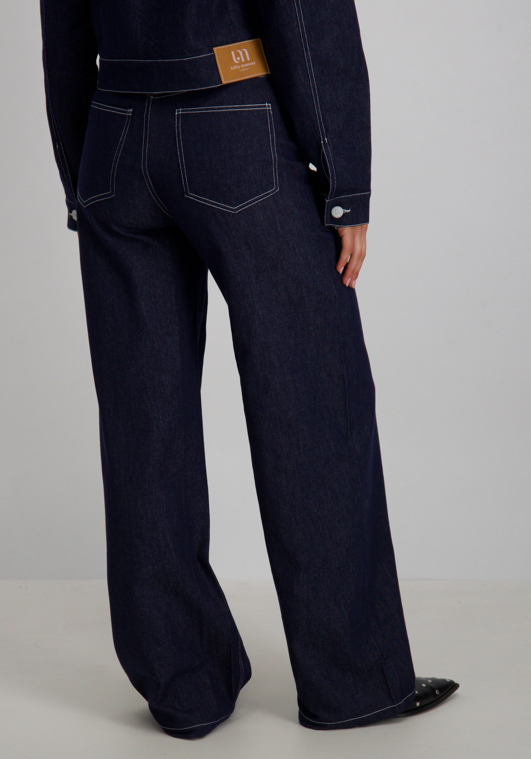 Lofty Manner Jeans Valluna QJ303 Jeans blauw