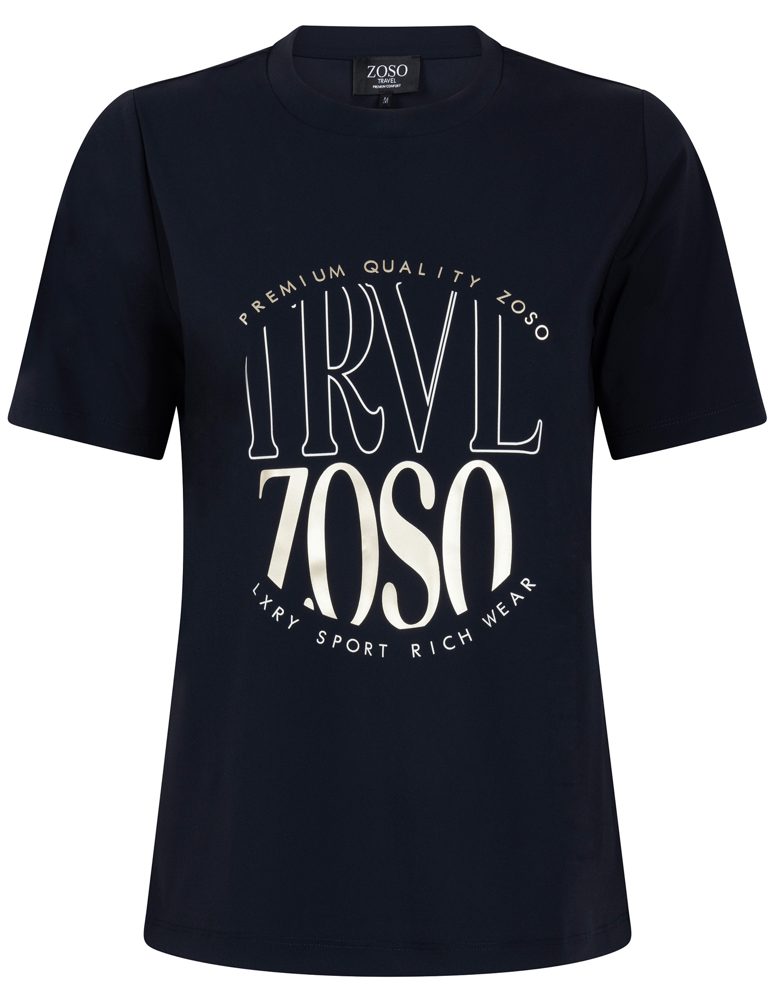 Zoso T-shirt 261Selma Donker blauw