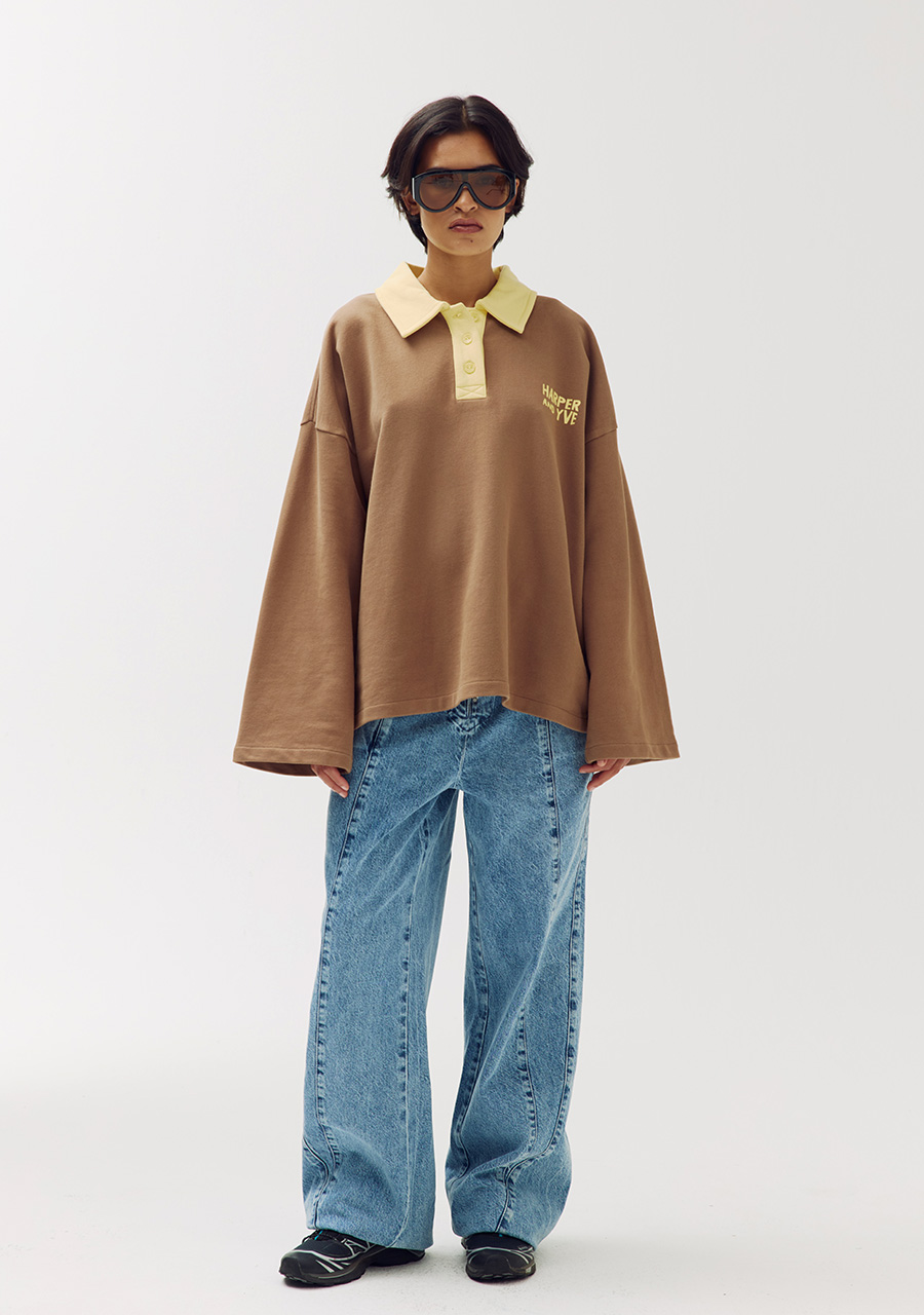 Harper & Yve Sweater Pollie AW6Y509 Taupe