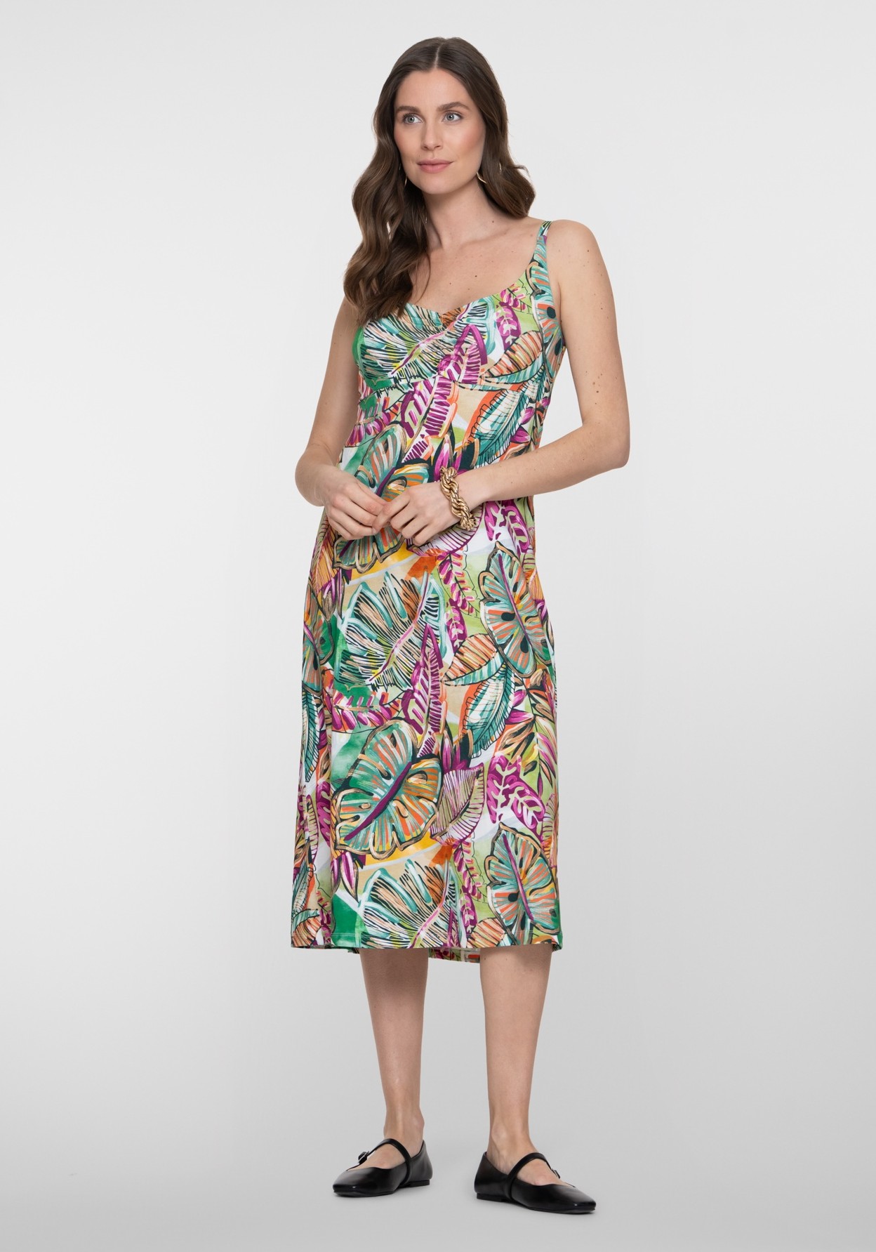 Geisha Jurk 67421-60 NOELLE Licht groen