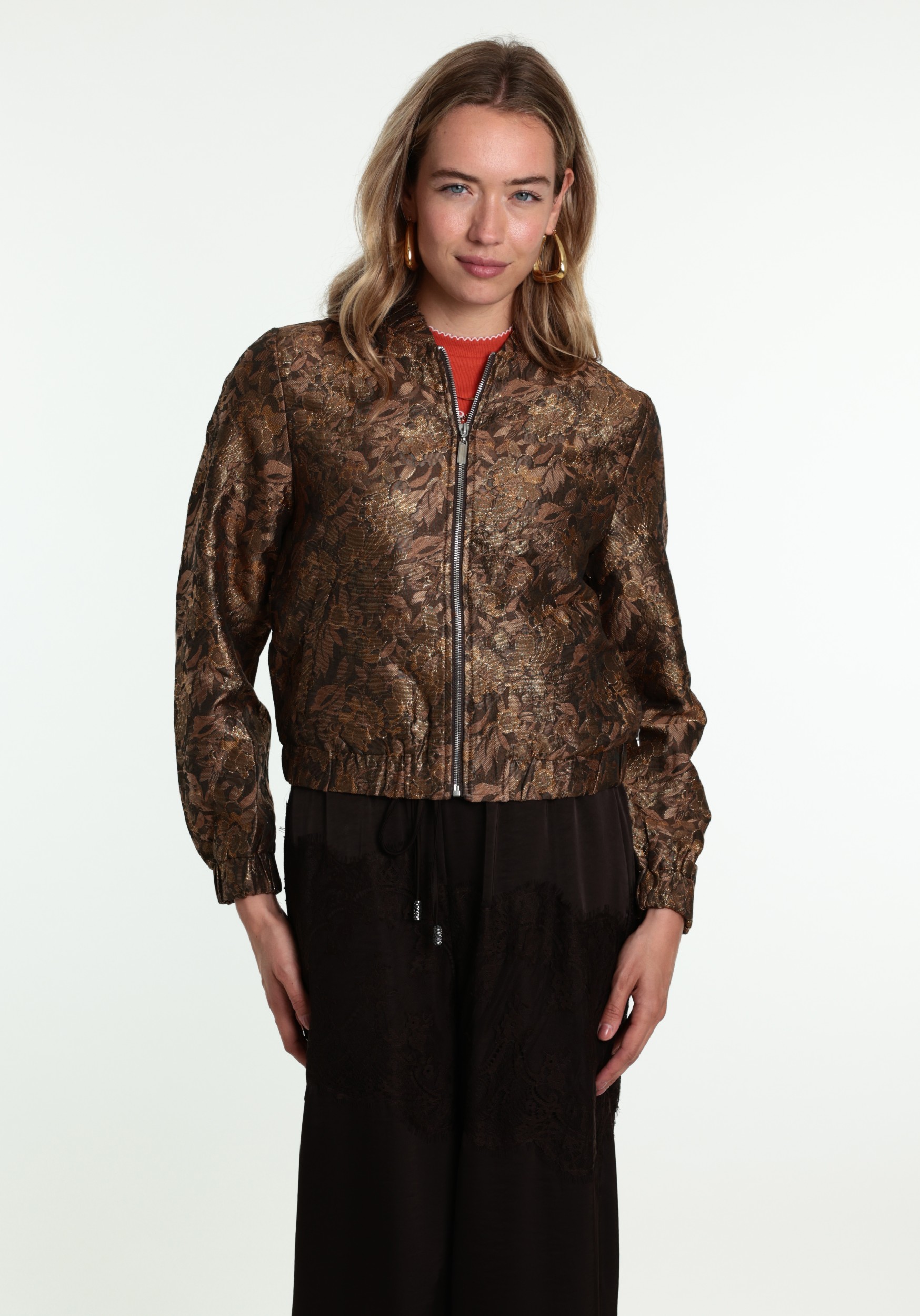 Jansen Amsterdam Bomberjack ANN W26 Cognac