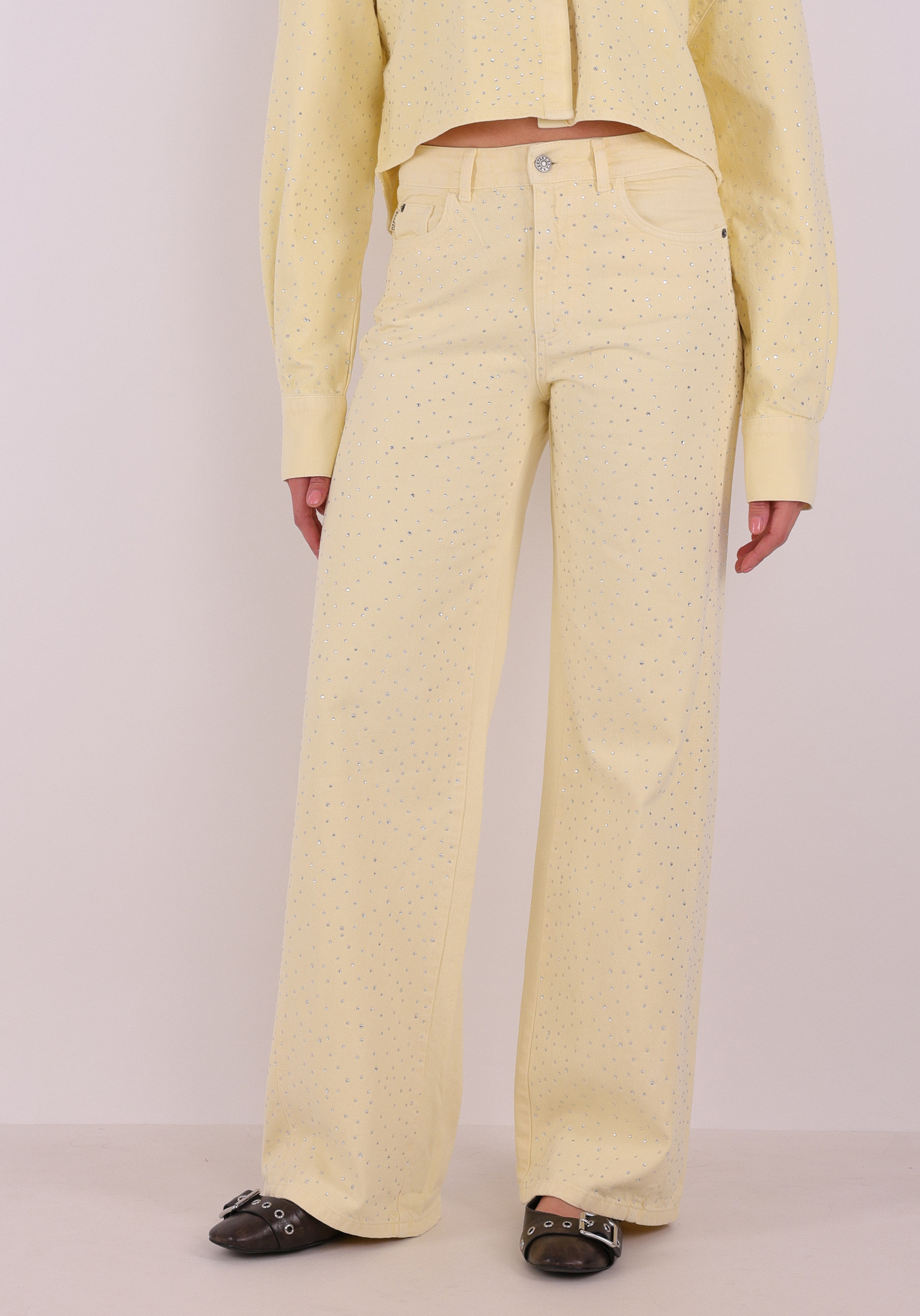 Harper & Yve Jeans Mayra SS6D107 Licht geel