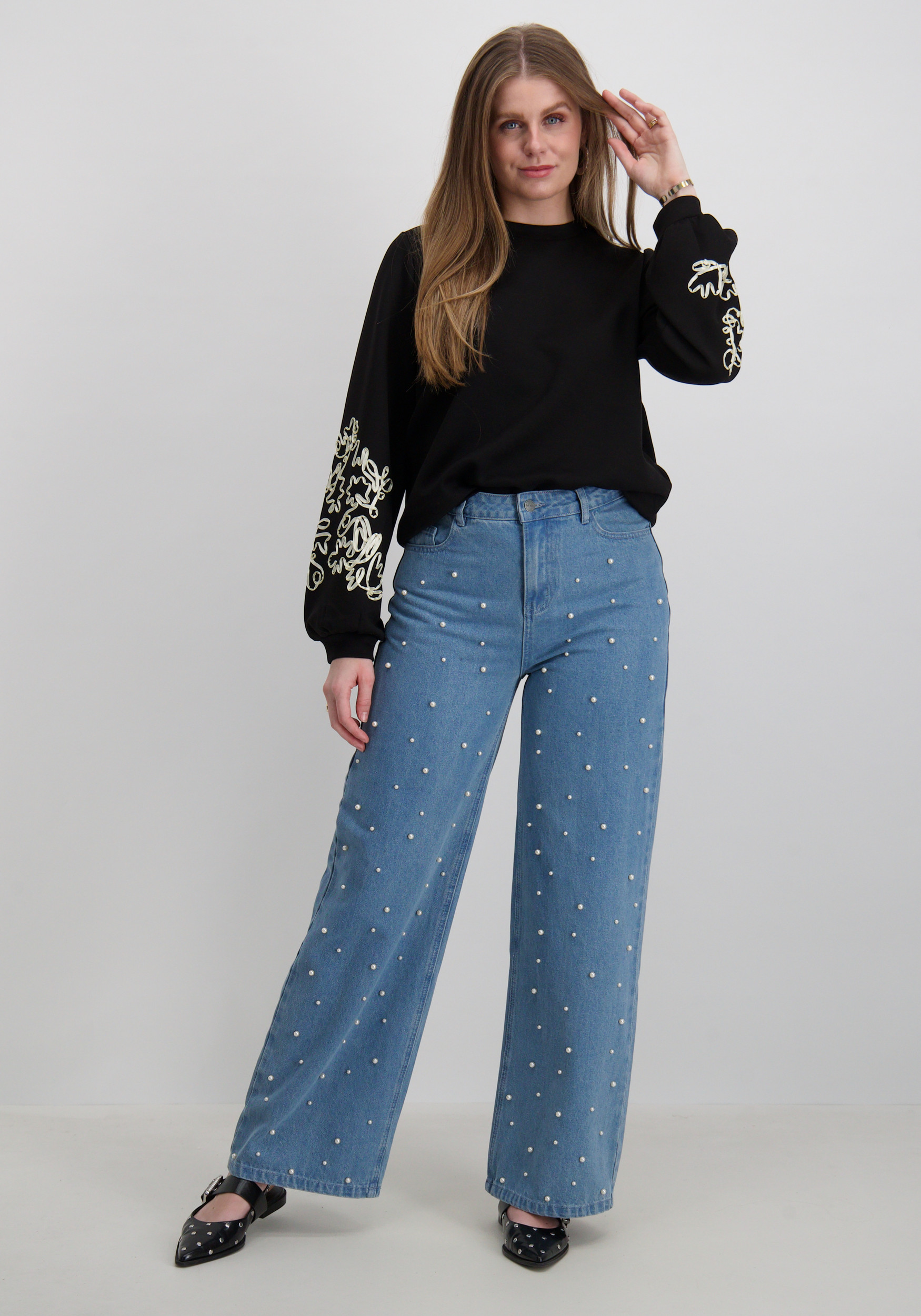 Vila Sweater Siffi 14113169 Zwart