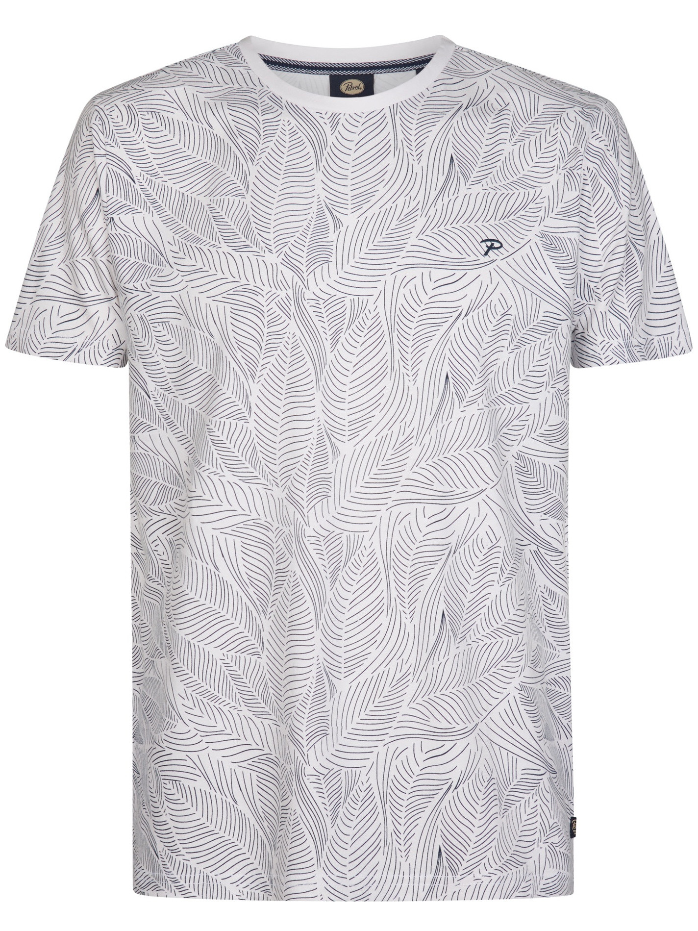 Petrol T-shirt M-1050-TSR116 Wit