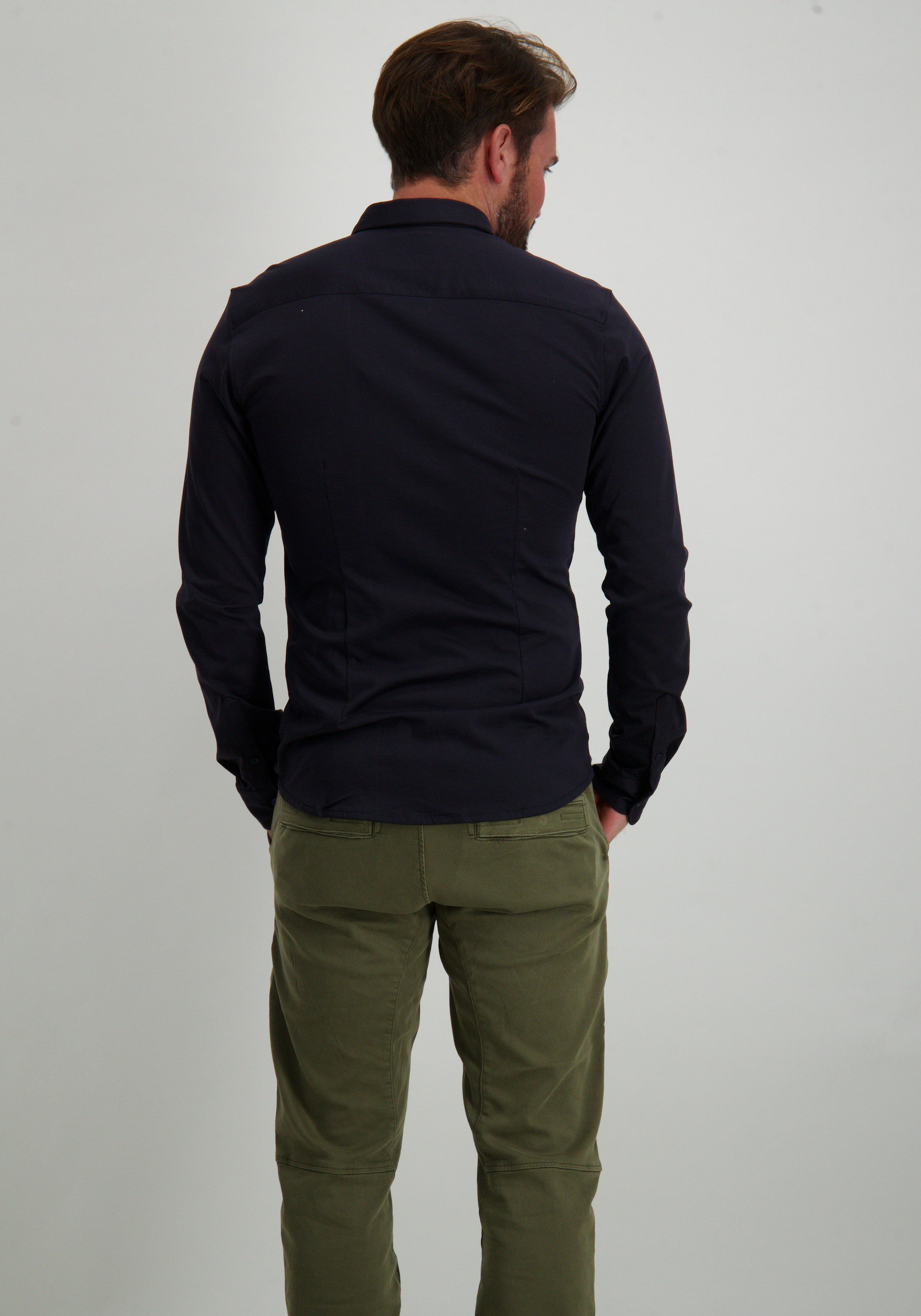 ONLY & SONS Overhemd stretch 22031023 Blauw