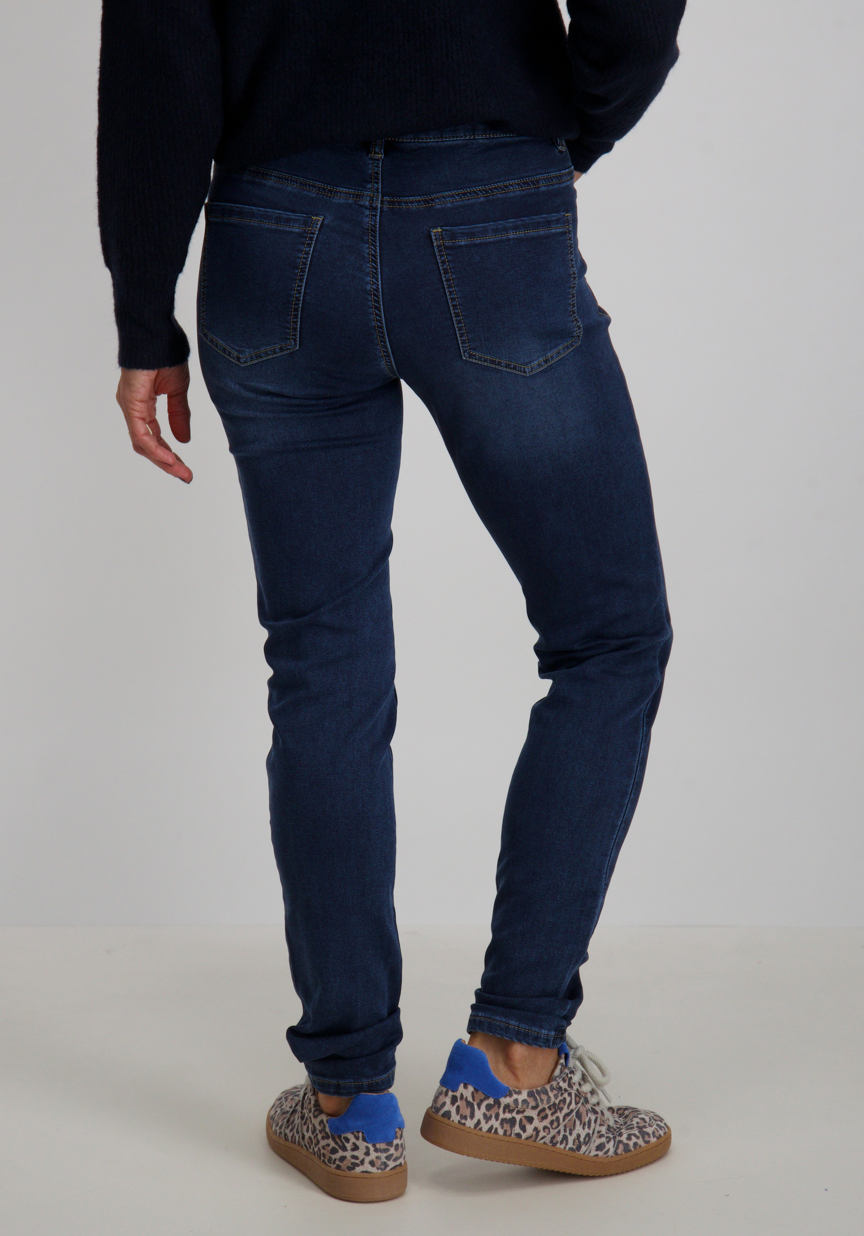 Geisha Jeans straight 51542-10 Blauw design