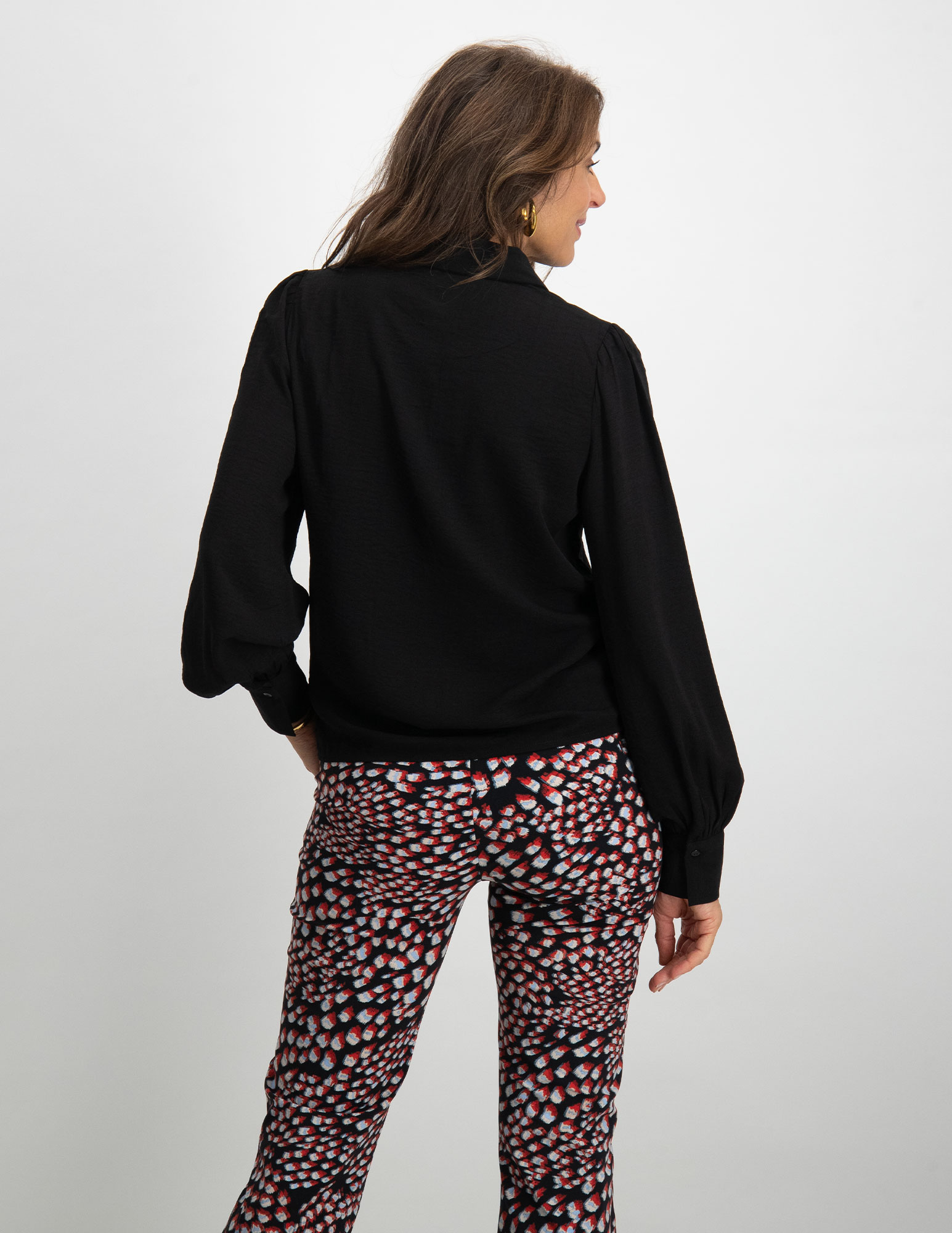 Jacqueline de jonge Blouse Divya 15283183 Zwart