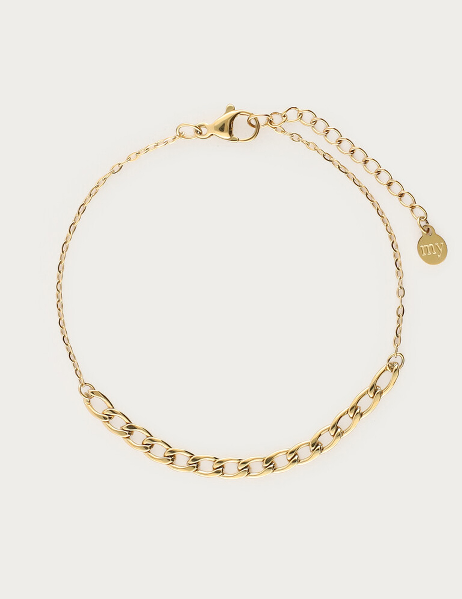 My Jewellery Bold schakelarmband MJ14141 Goud