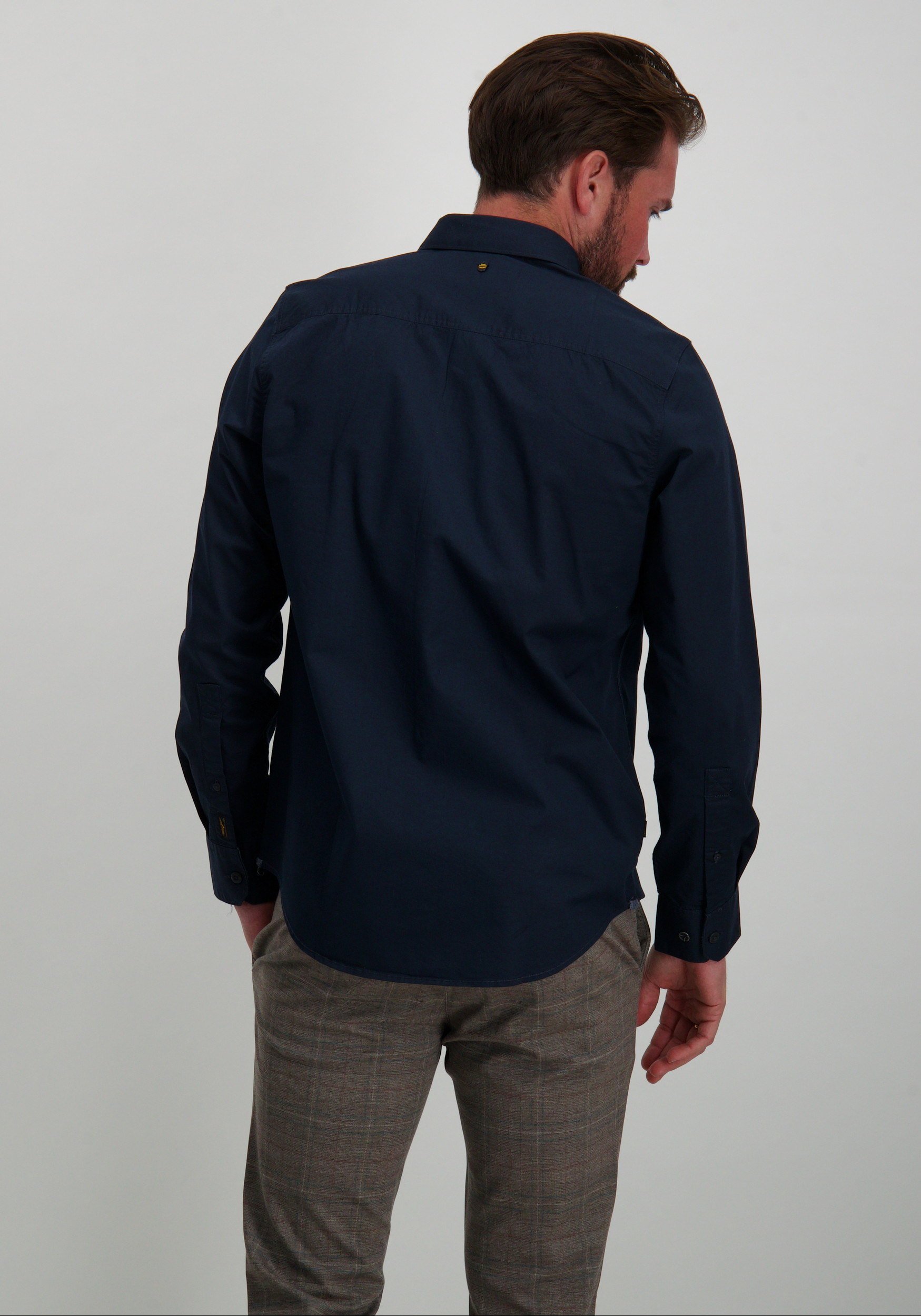 PME Legend Overhemd PSI2400011 Donker blauw