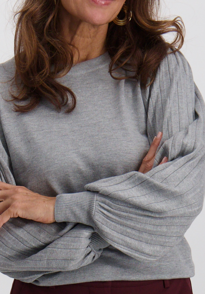 Kaffe Clothing Trui Lone 10507905 Licht grijs