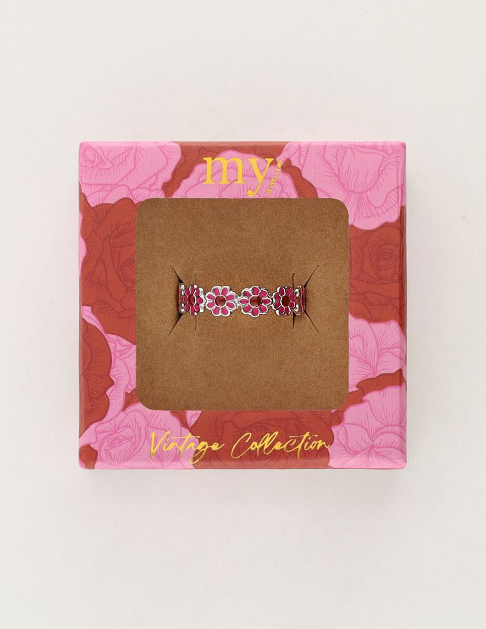 My Jewellery Ring met bloemen MJ11236 Zilver