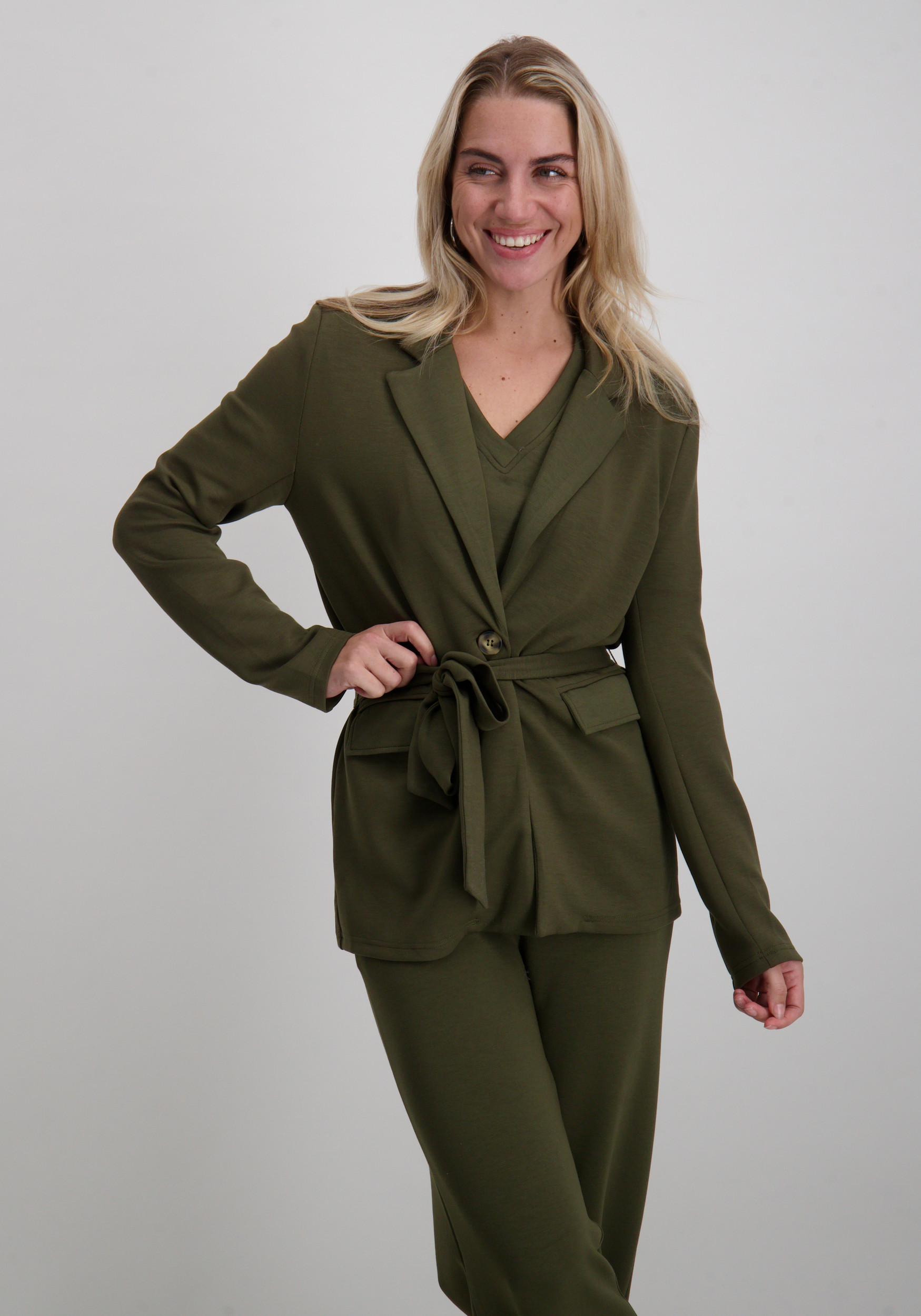 Vero moda Blazer Hali 10338475 Donker groen