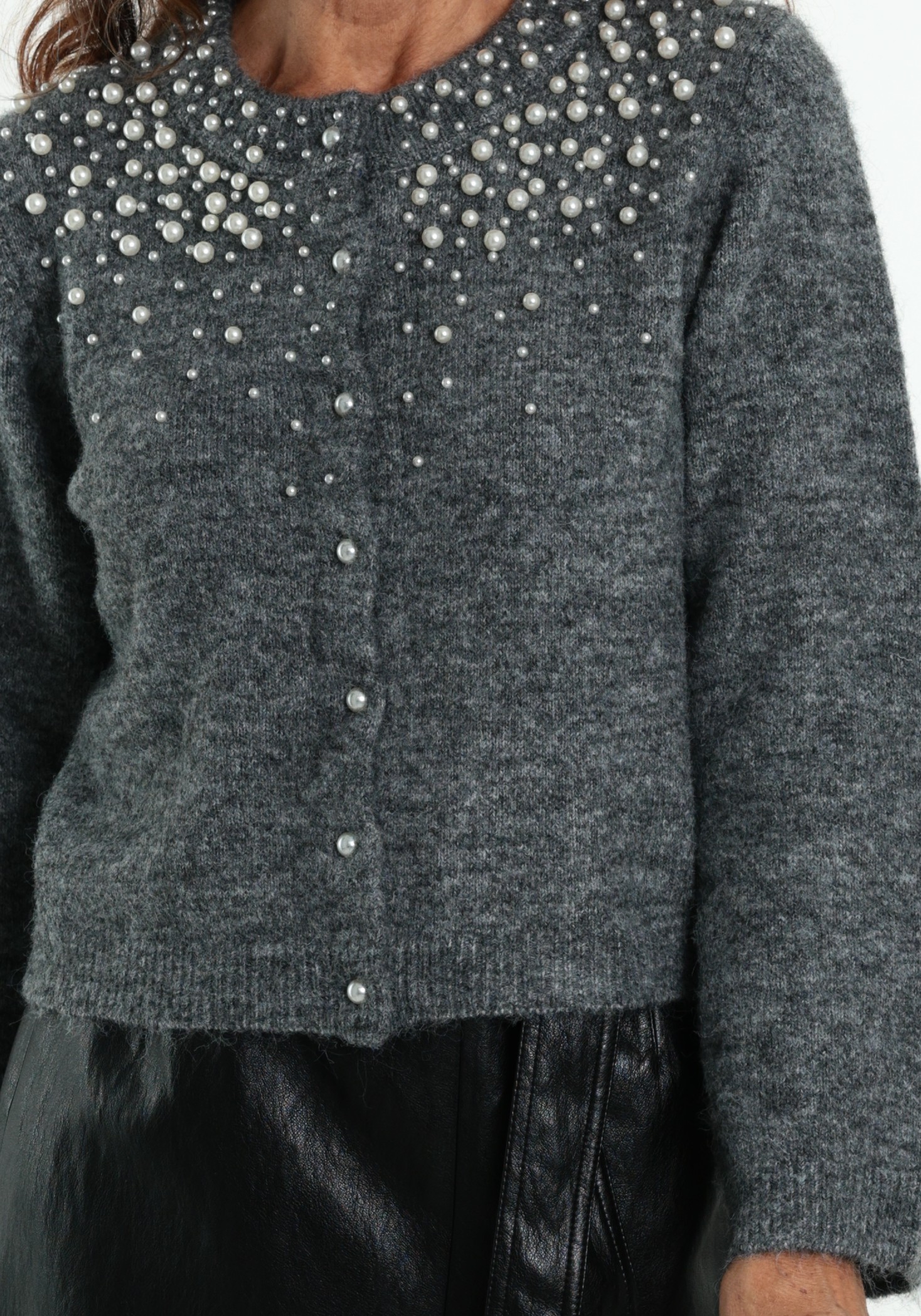 ONLY Vest Miggie 15375519 Grijs
