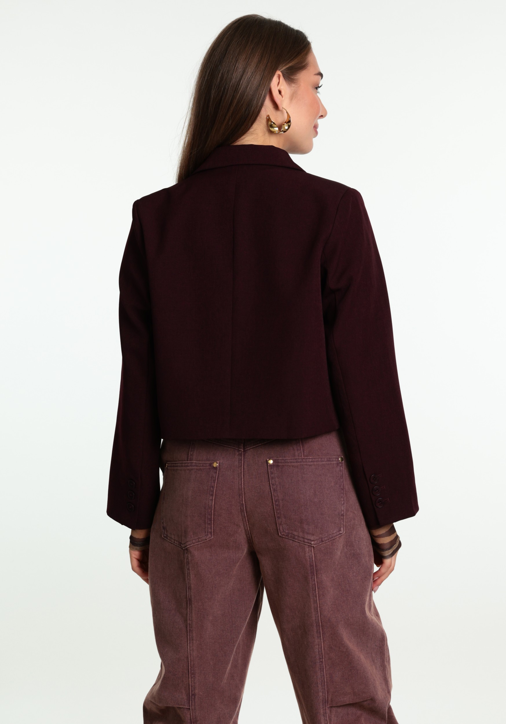 Ydence Blazer Ayla FS2601 Donker Paars