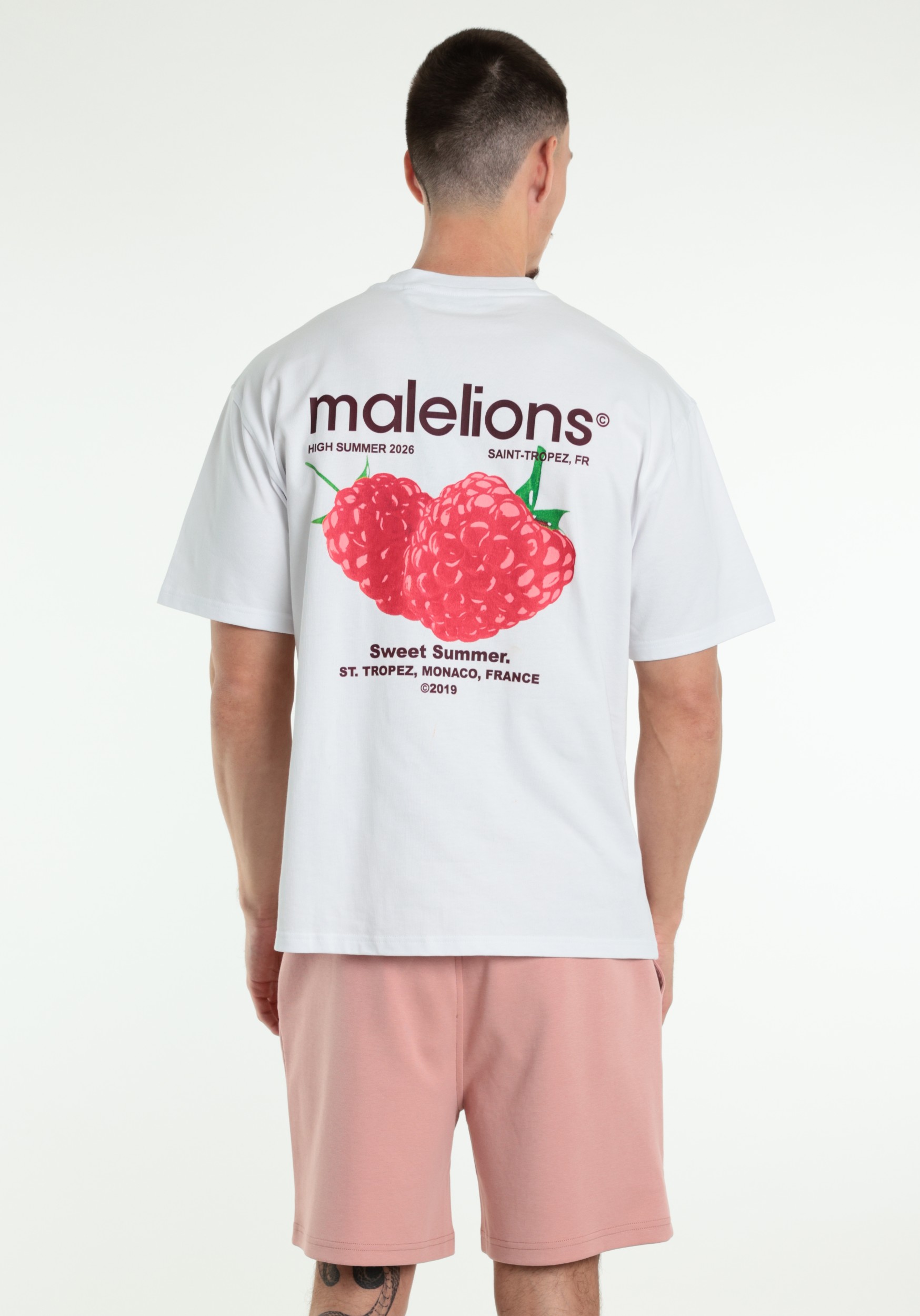 Malelions T-shirt Sweet Summer MMA40026045 Wit