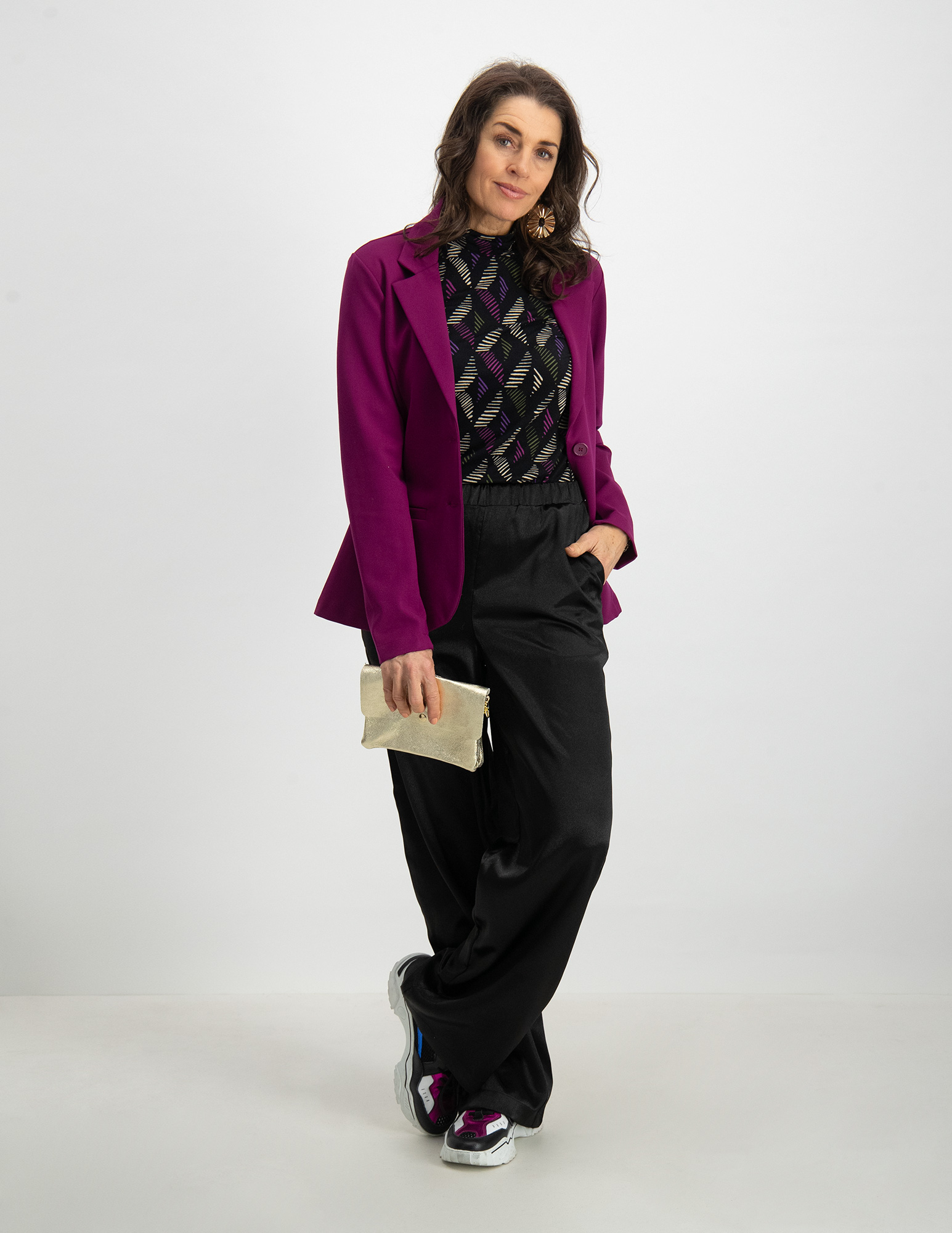 FREE|QUENT Broek Dimi 203635 Zwart