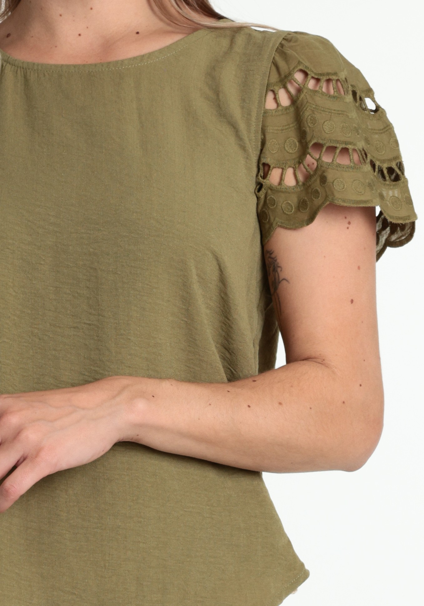 JDY Blouse Hannah 15312609 Groen
