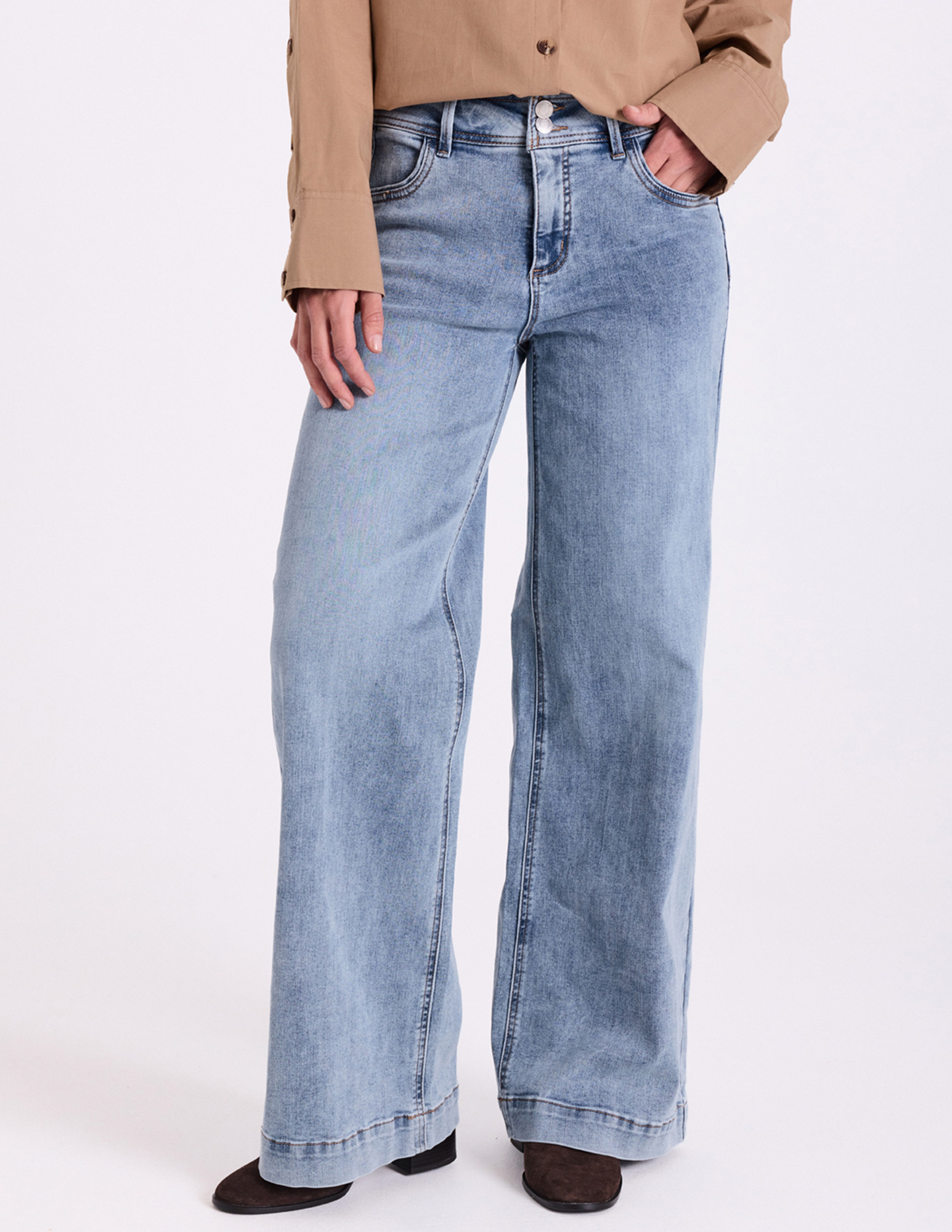 FREE|QUENT Jeans Lopez 205312 Licht blauw