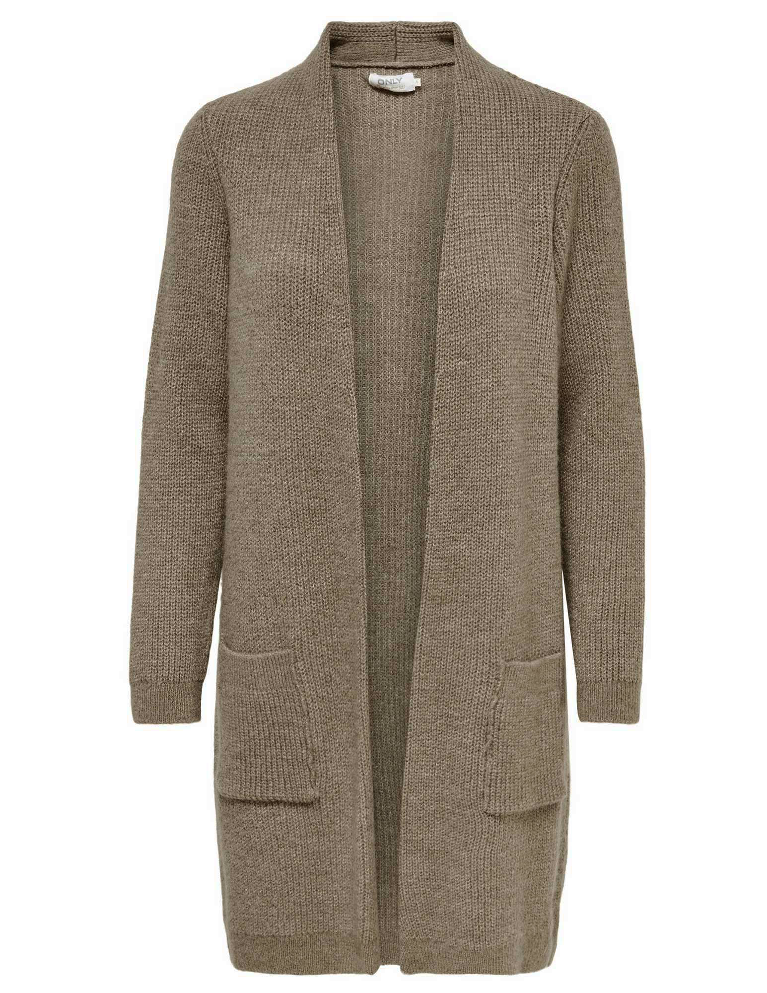 Only Lang vest Jade 15179815 Licht bruin