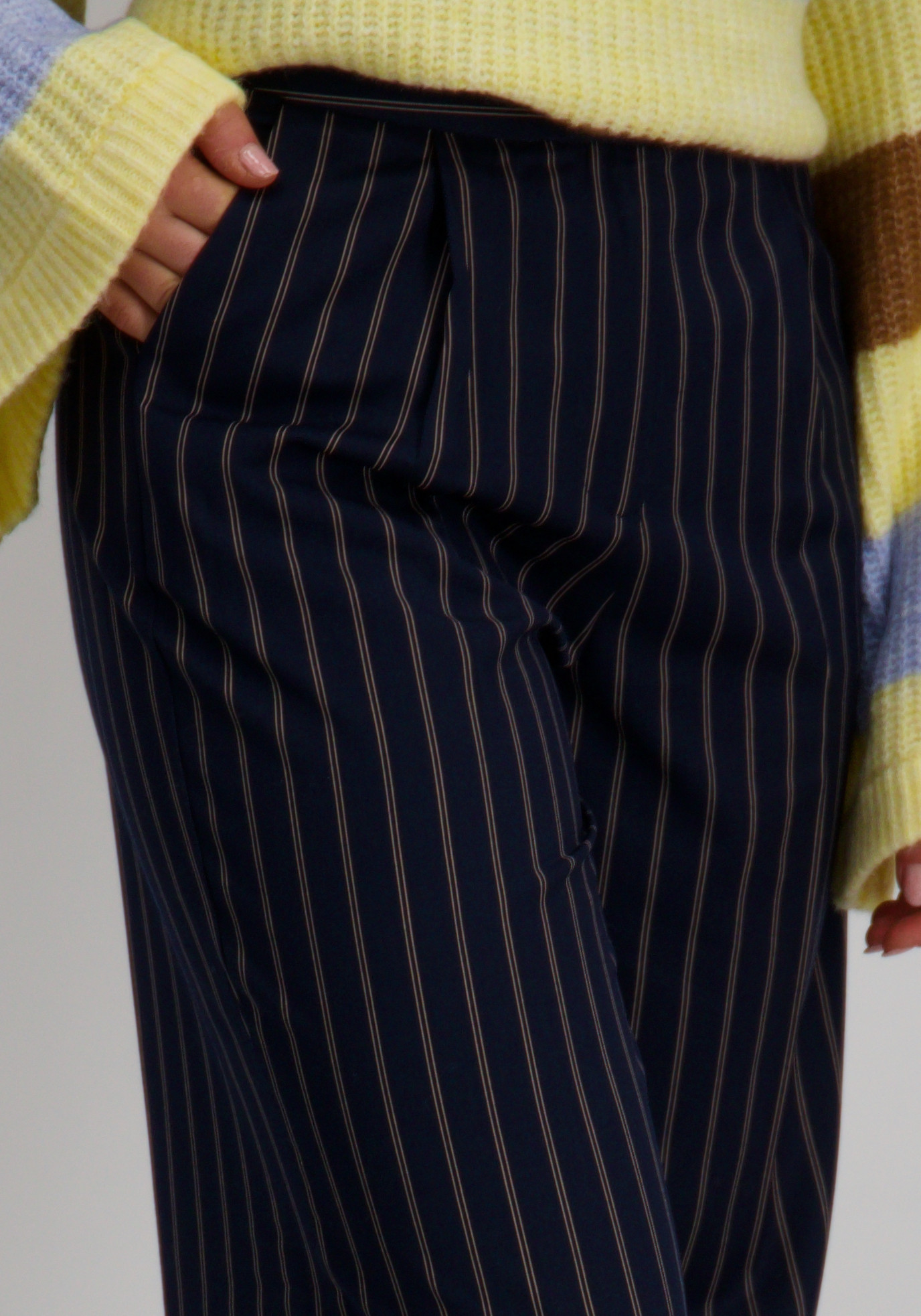 Harper & Yve Broek Anna DW25N113 Donker blauw