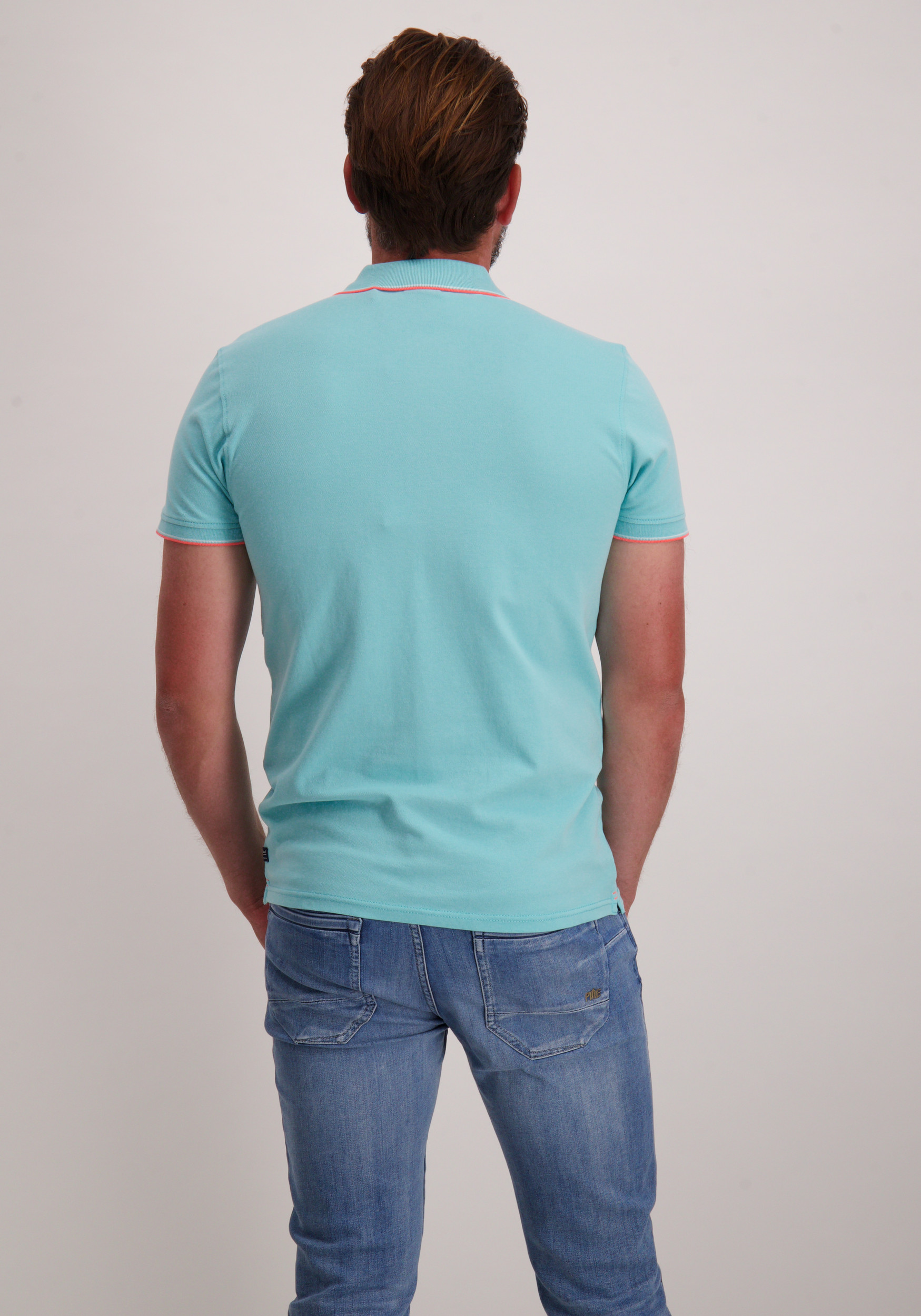 Petrol Polo M-ROS-POL003 Licht blauw