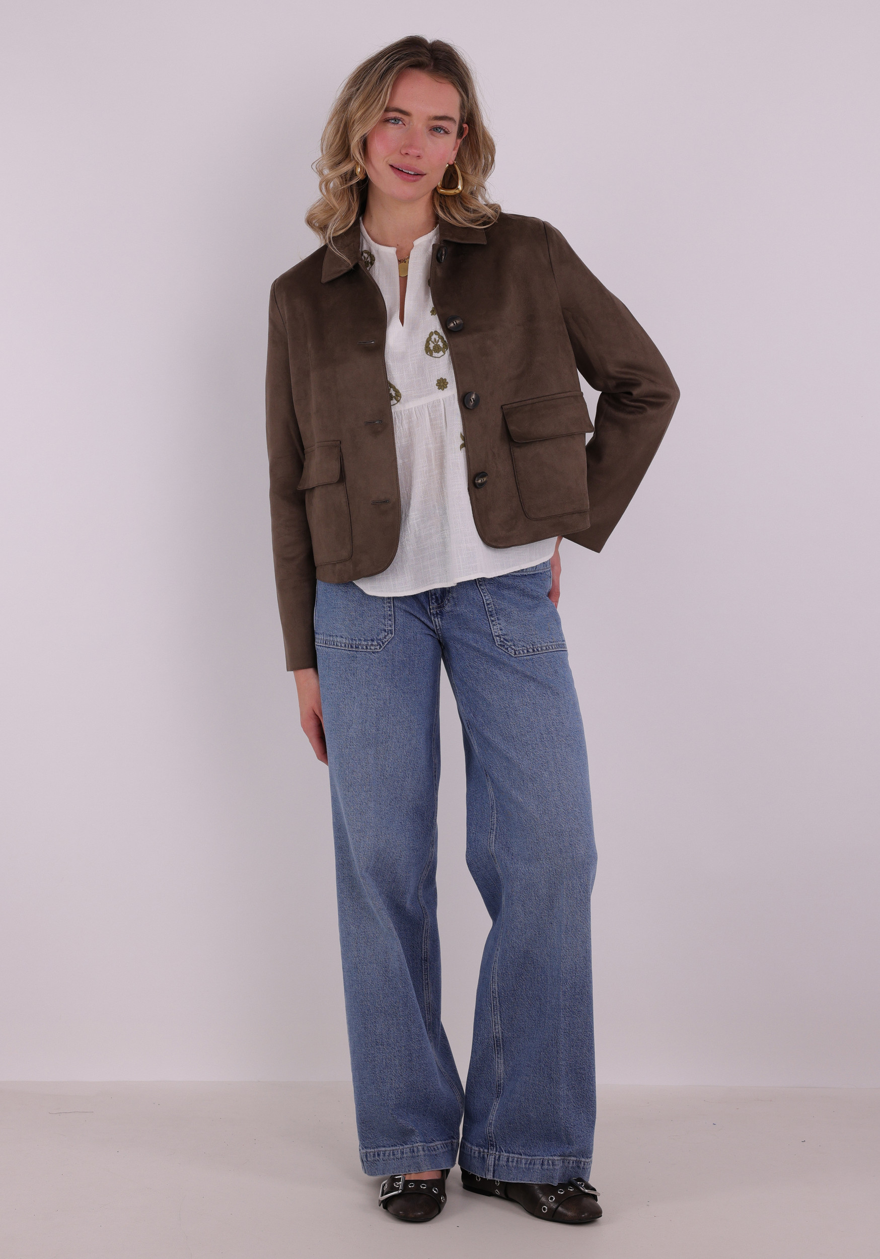 Only Blouse Moon 15330944 Wolwit-ecru