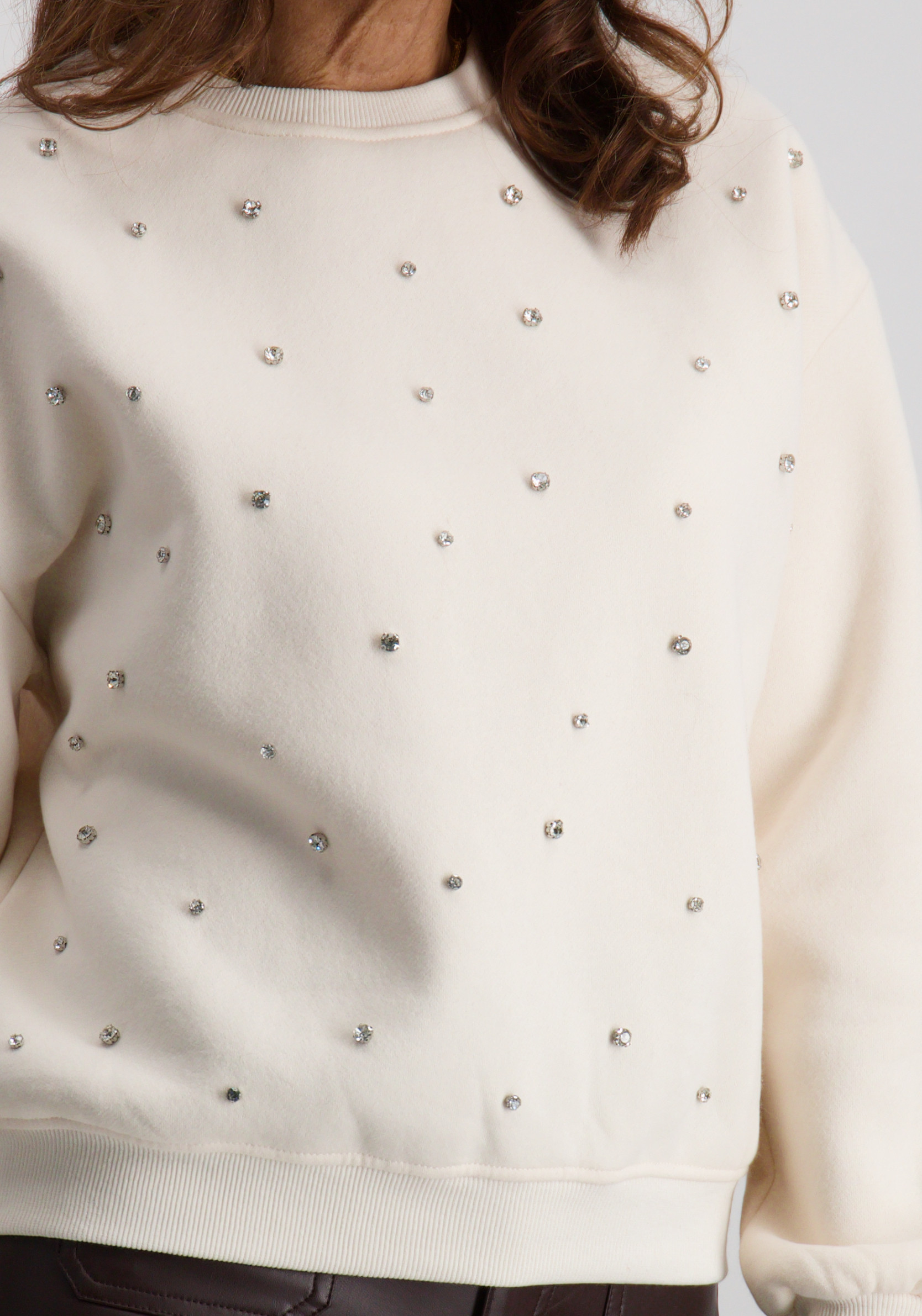 Tramontana Sweater Embellished C19-18-601 Ecru