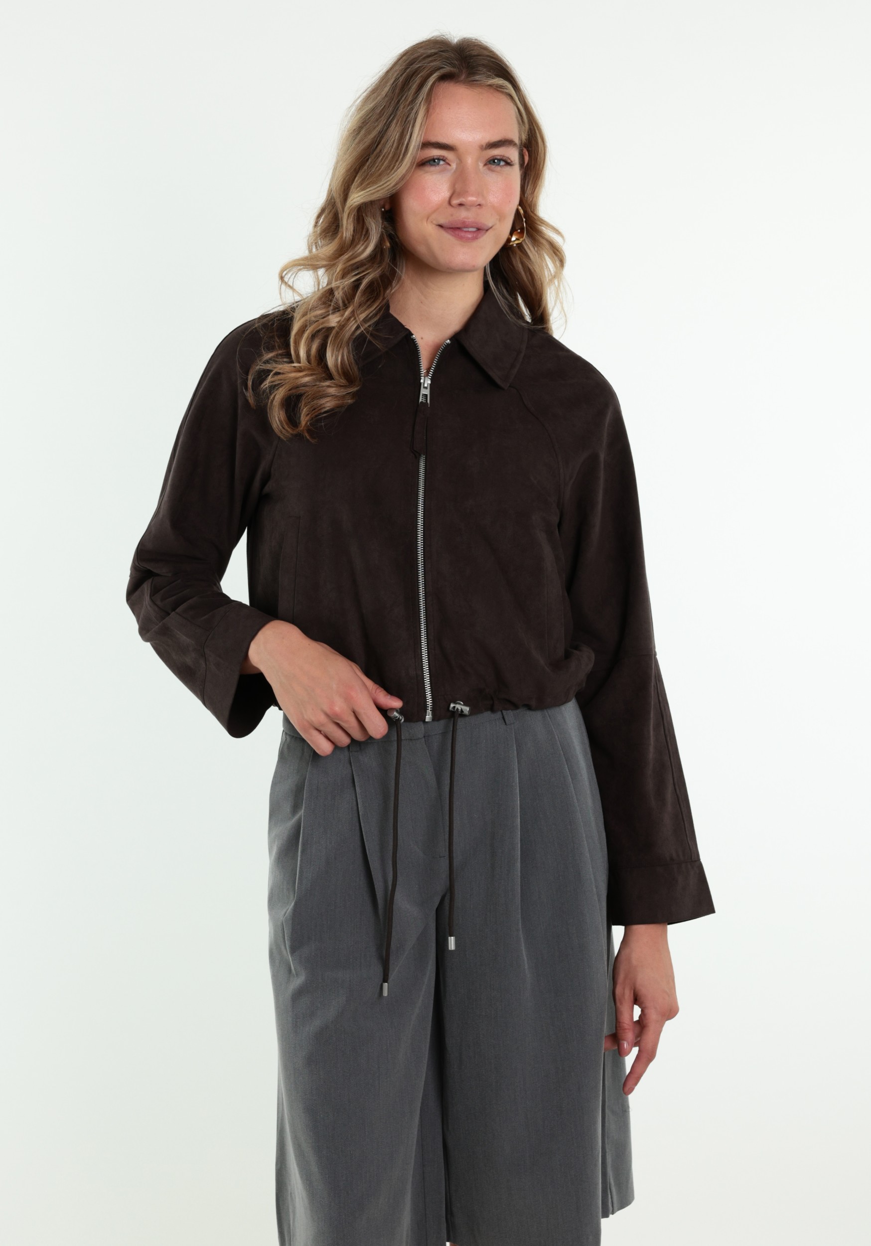 ONLY Jacket Lixa 15376829 Donker bruin