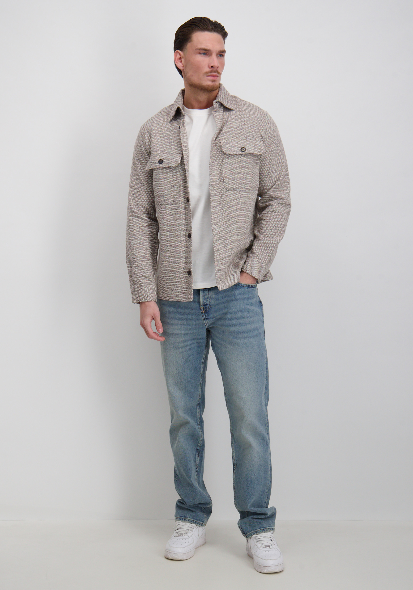 Jack & jones Overshirt 12286840 Groen