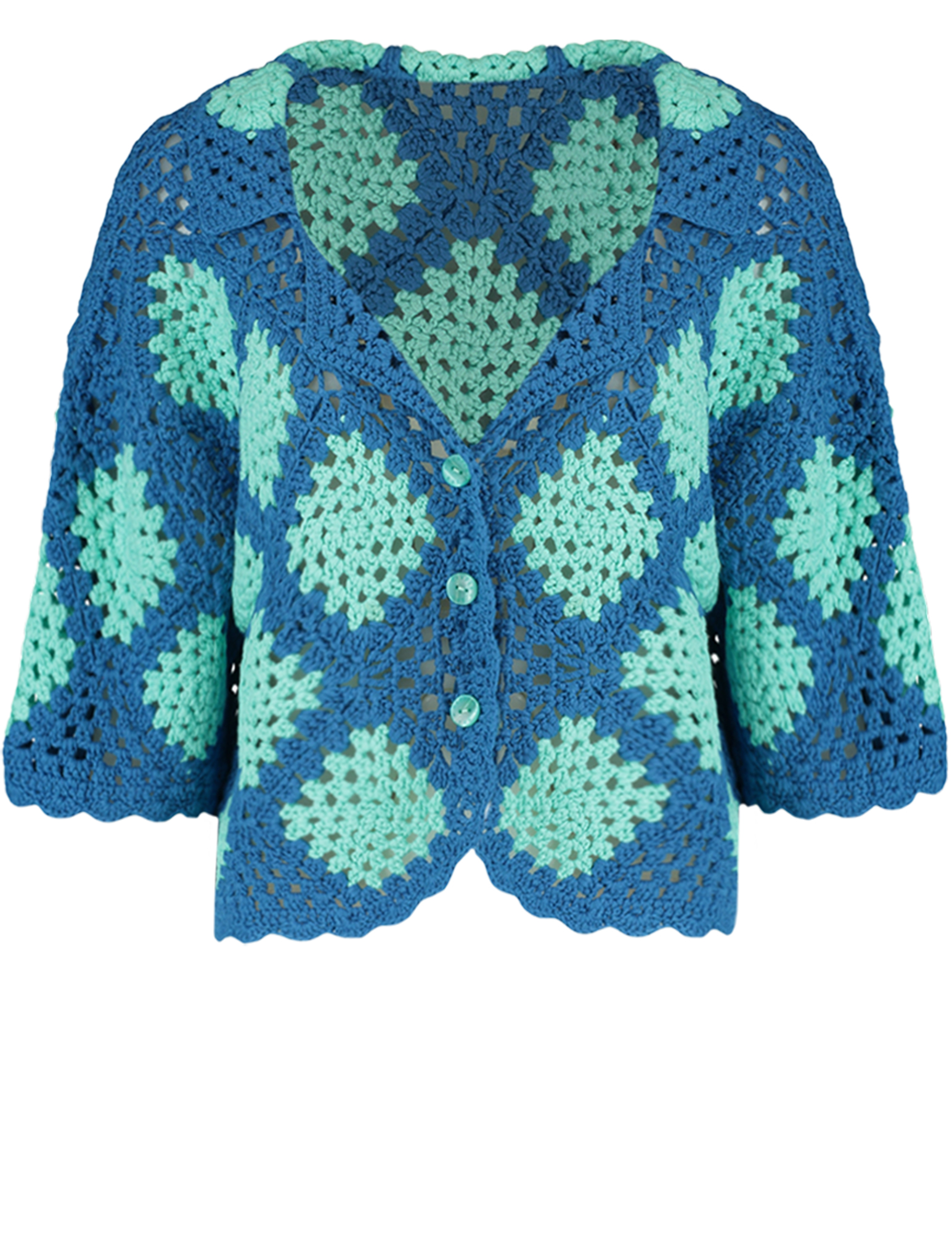 Harper & Yve Top Bente HS25P600 Blauw