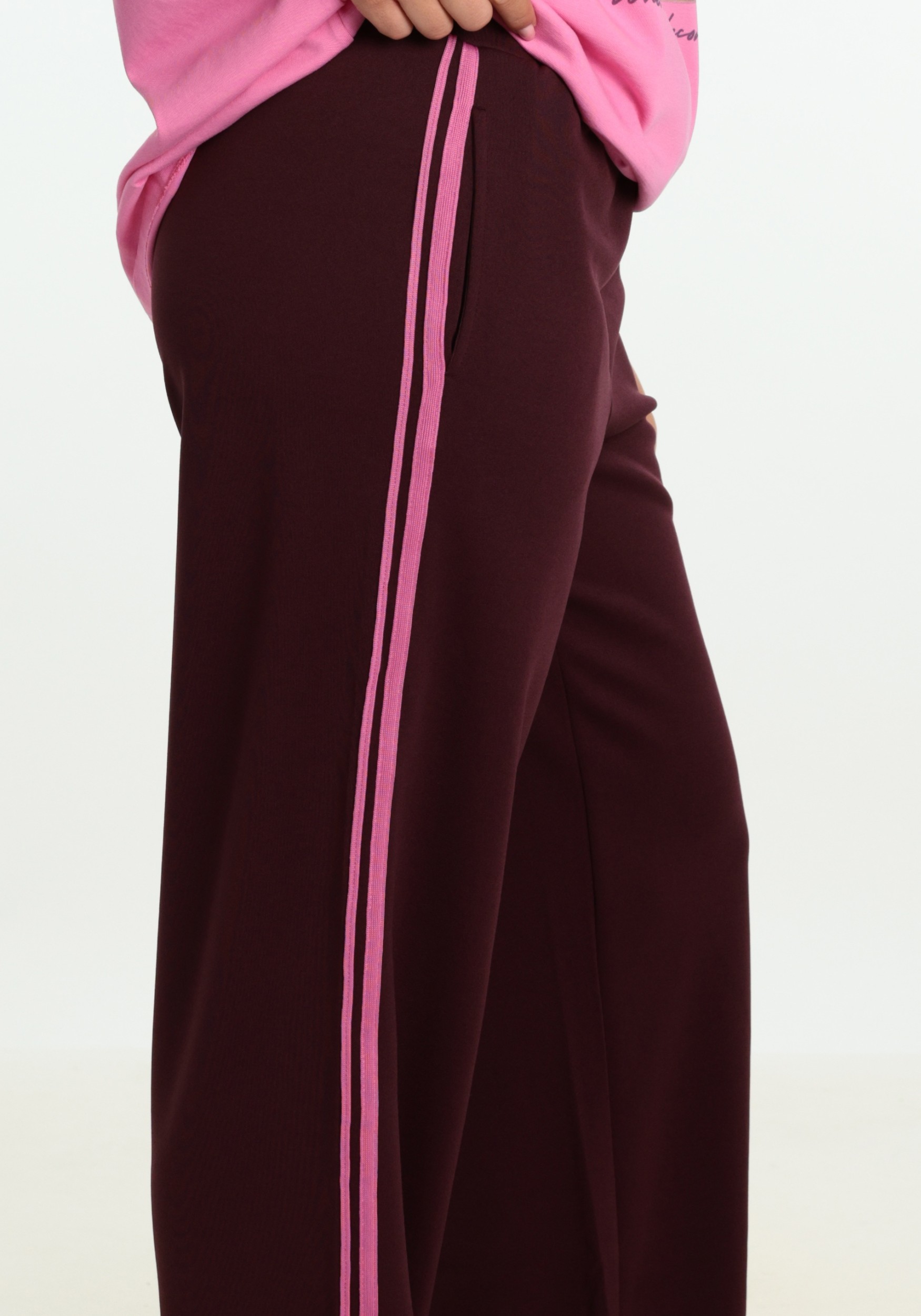 ONLY Broek Cayla 15377159 Donker Paars