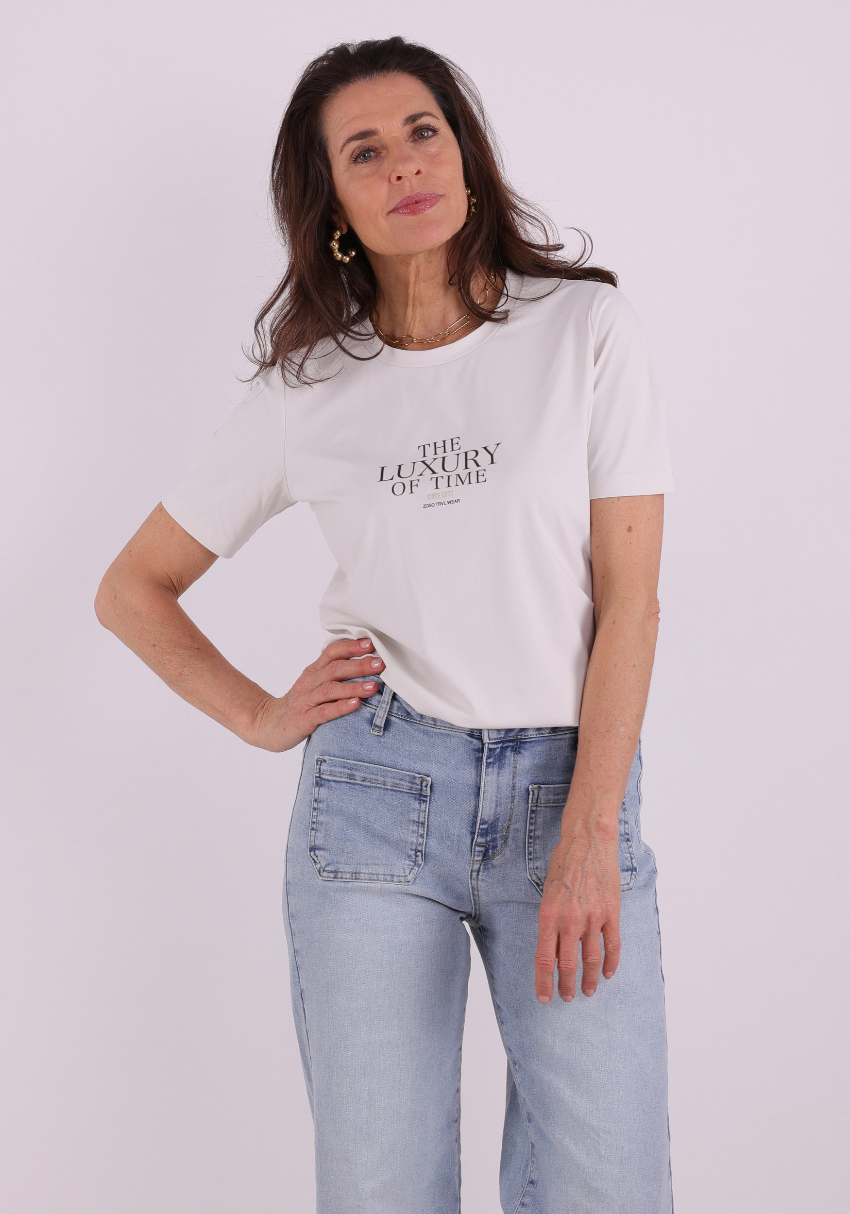 Zoso T-shirt 261Isabel Wit design