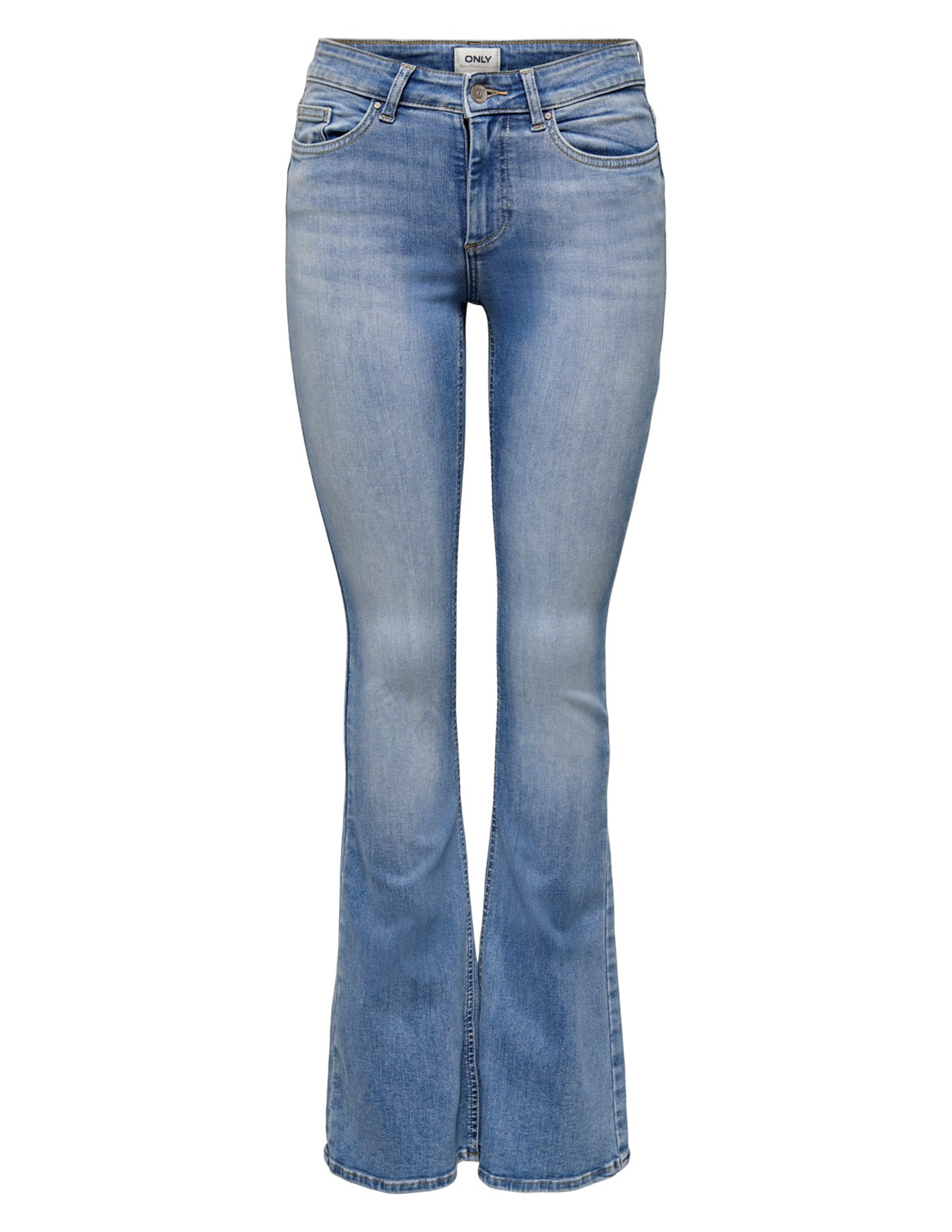 Only Flared jeans Blush 15245444 Licht blauw