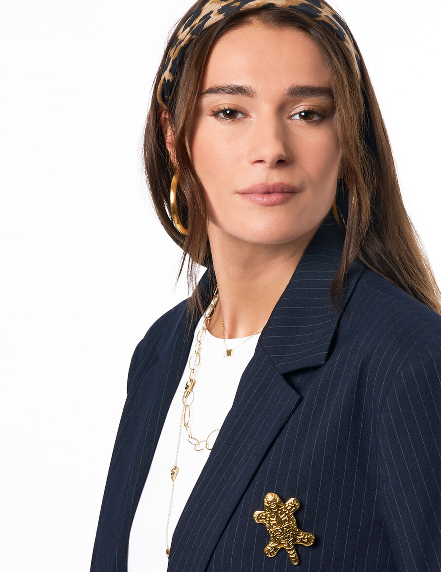 My Jewellery Mystic broche luipaard MJ14420 Goud