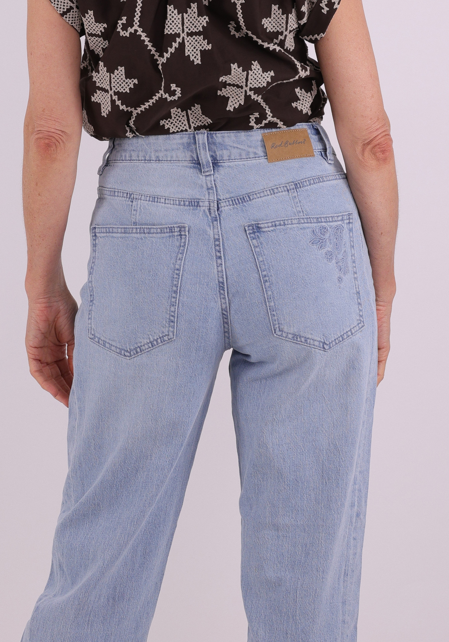 Red Button Jeans Caitlina SRB4824 Licht blauw