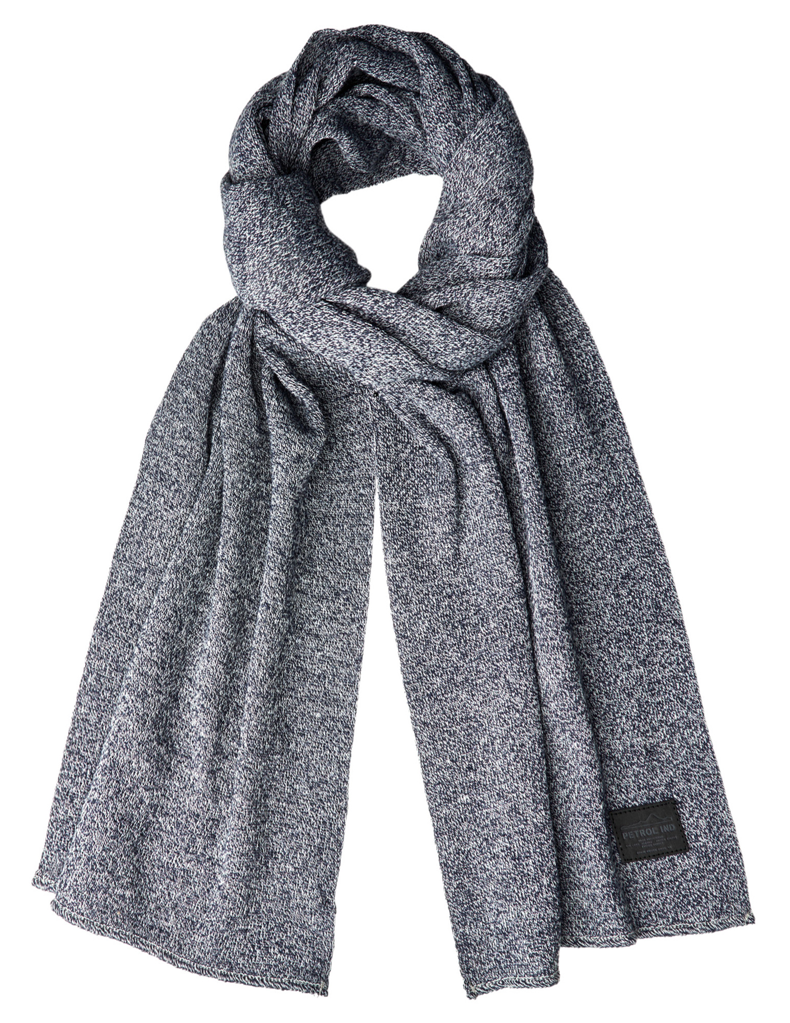 Petrol Sjaal M-3040-SCR827 Donker blauw