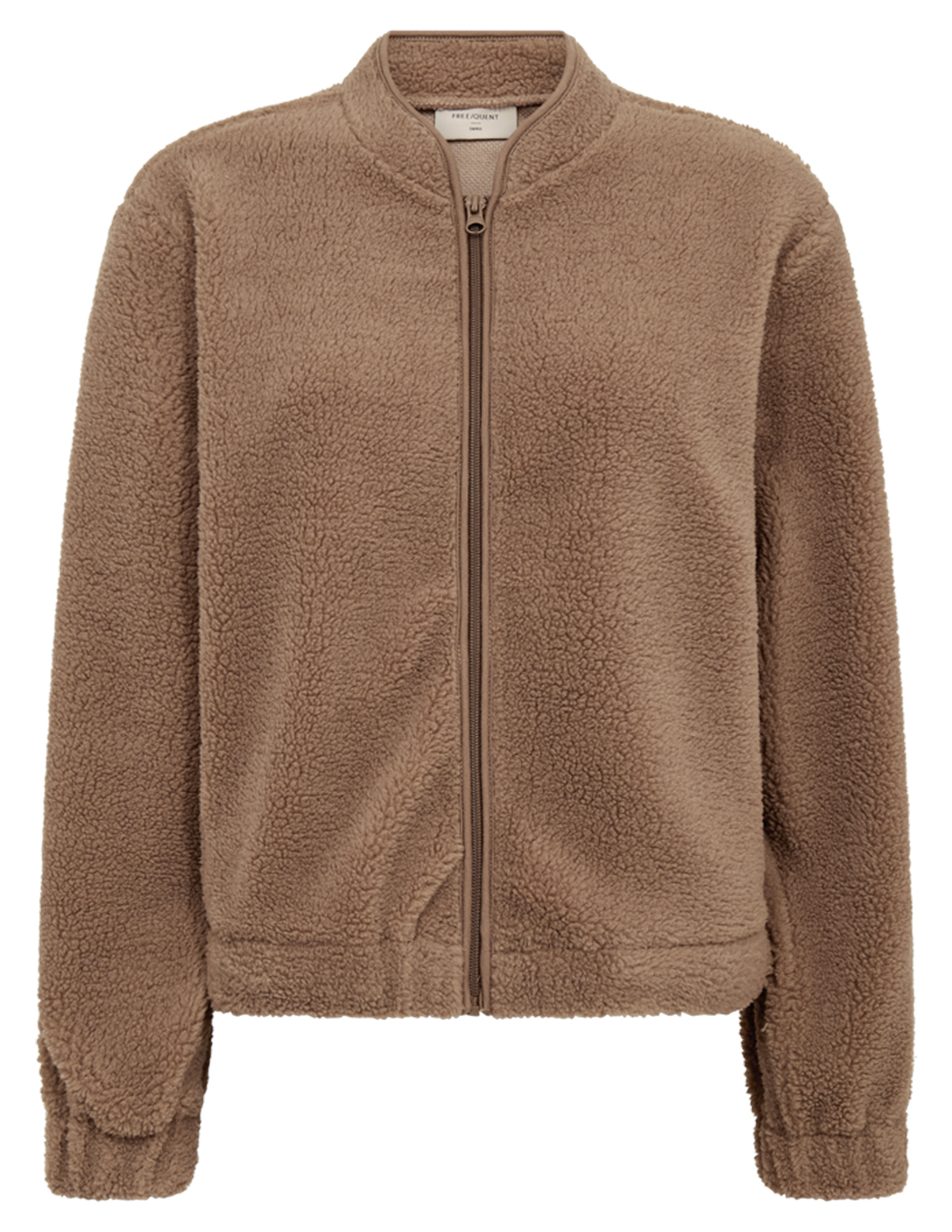 FREE|QUENT Bomberjacket Teddy 207639 Taupe