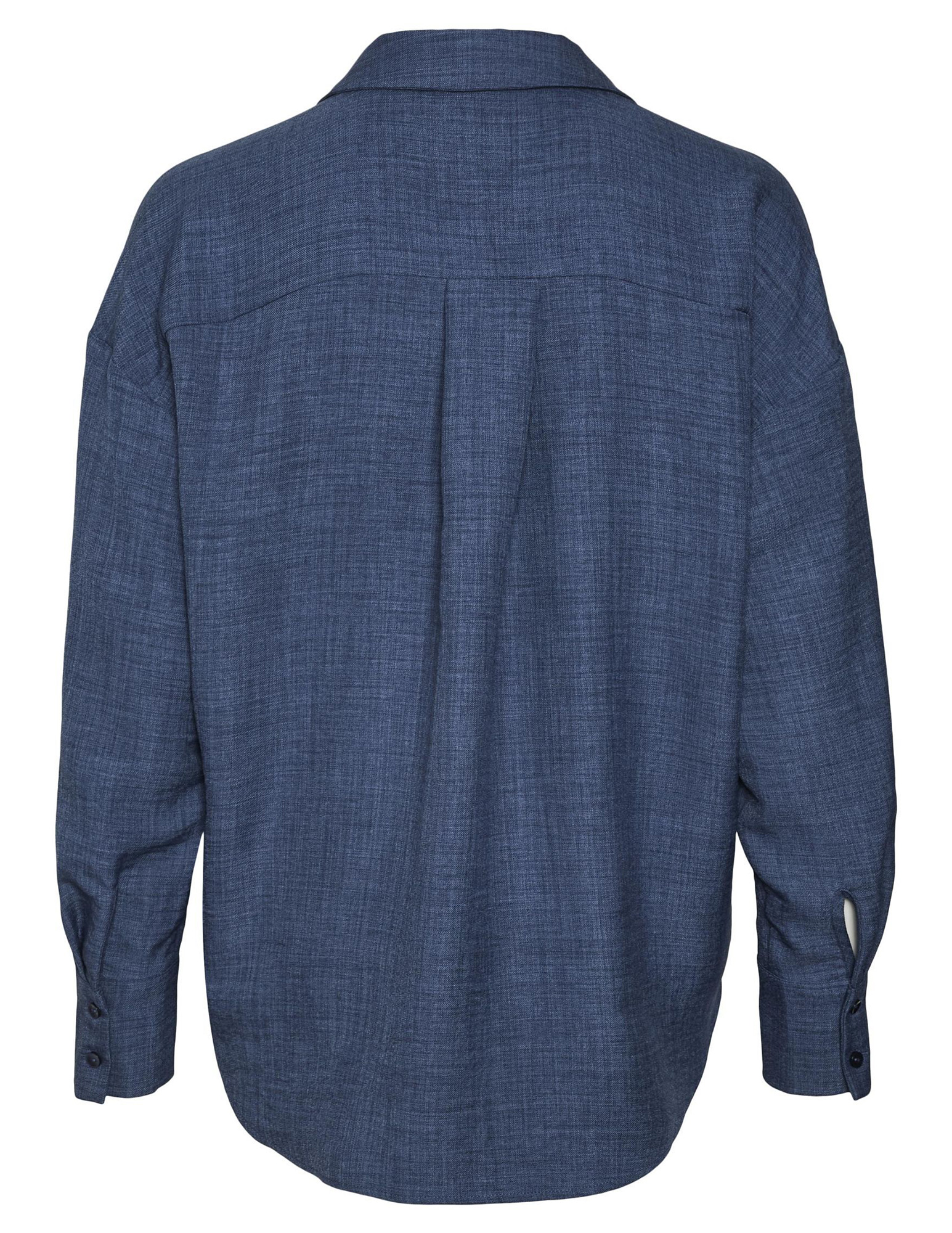 Vero moda Blouse Melaney queeny 10316389 Donker blauw