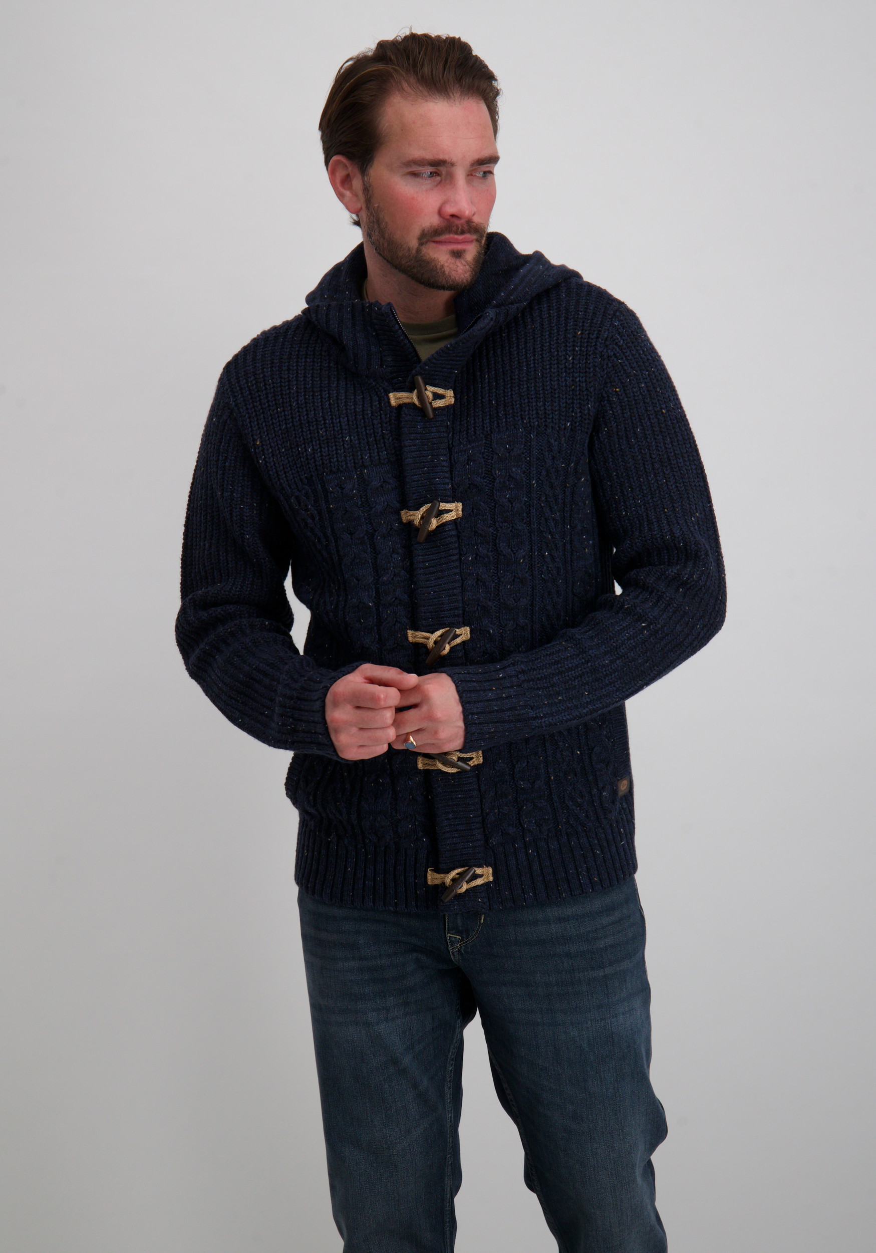 Petrol Vest M-3050-KWH210 Donker blauw