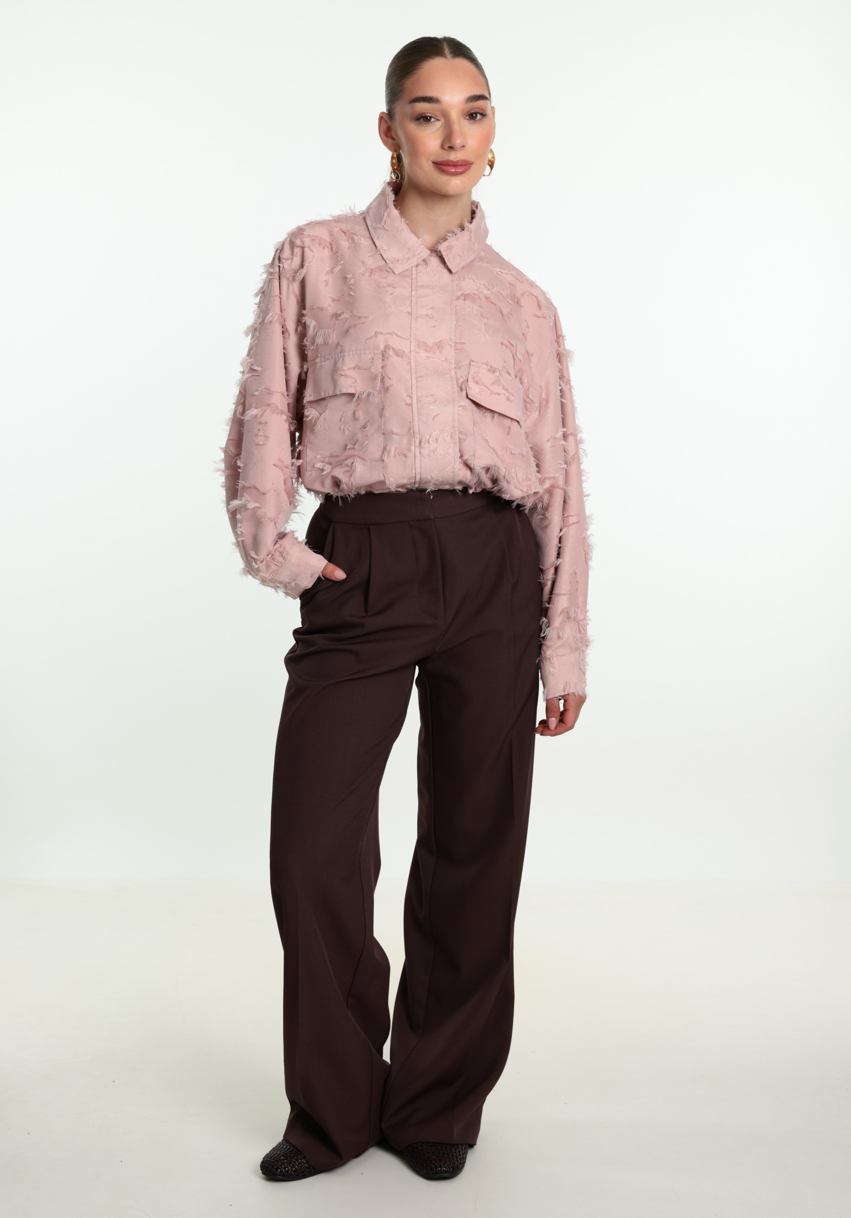 Harper & Yve Broek Anna AW6N103 Donker Paars