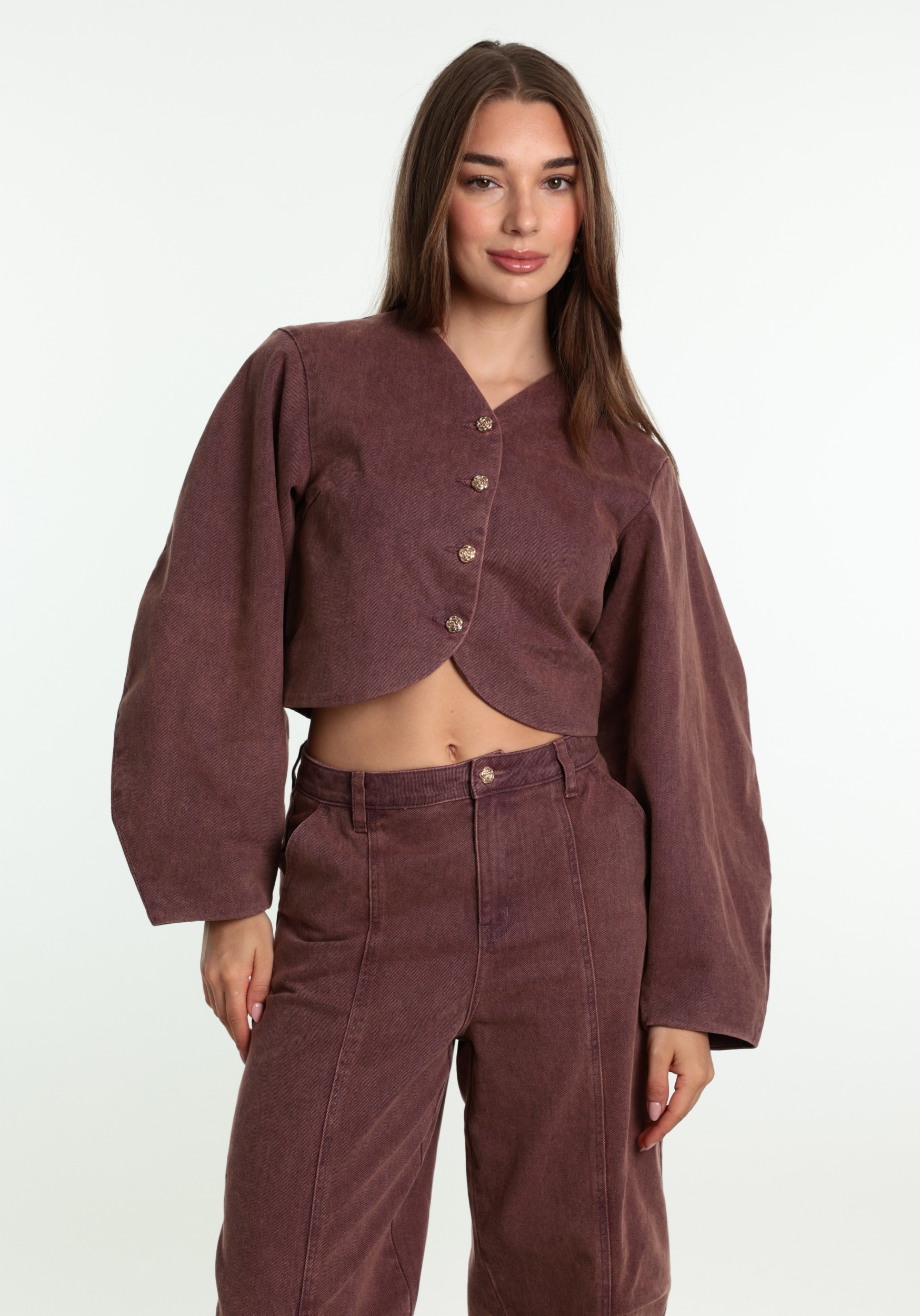 Studio Amaya Jacket Kael Kael Bordeaux